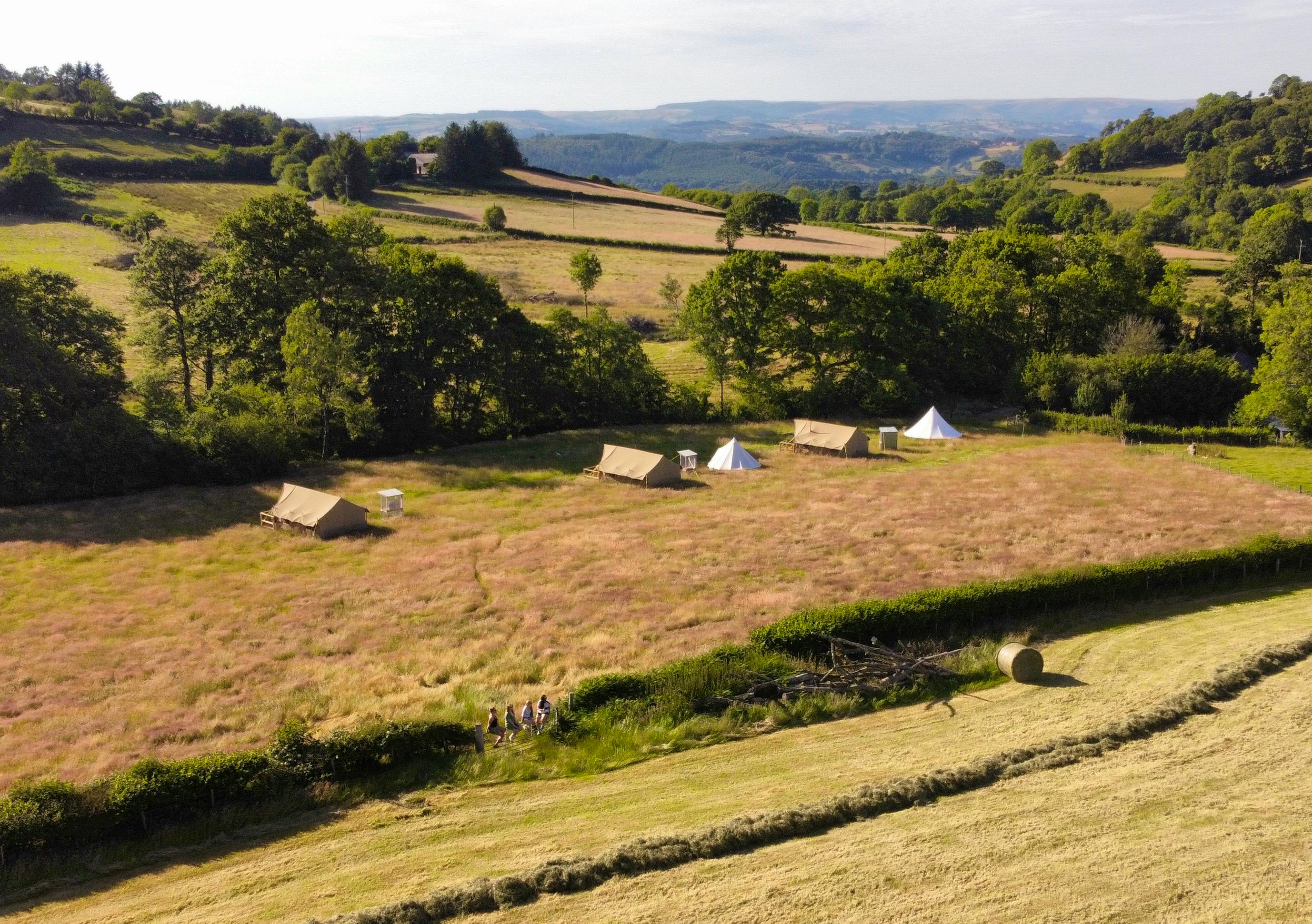 Arial view of Nantseren
