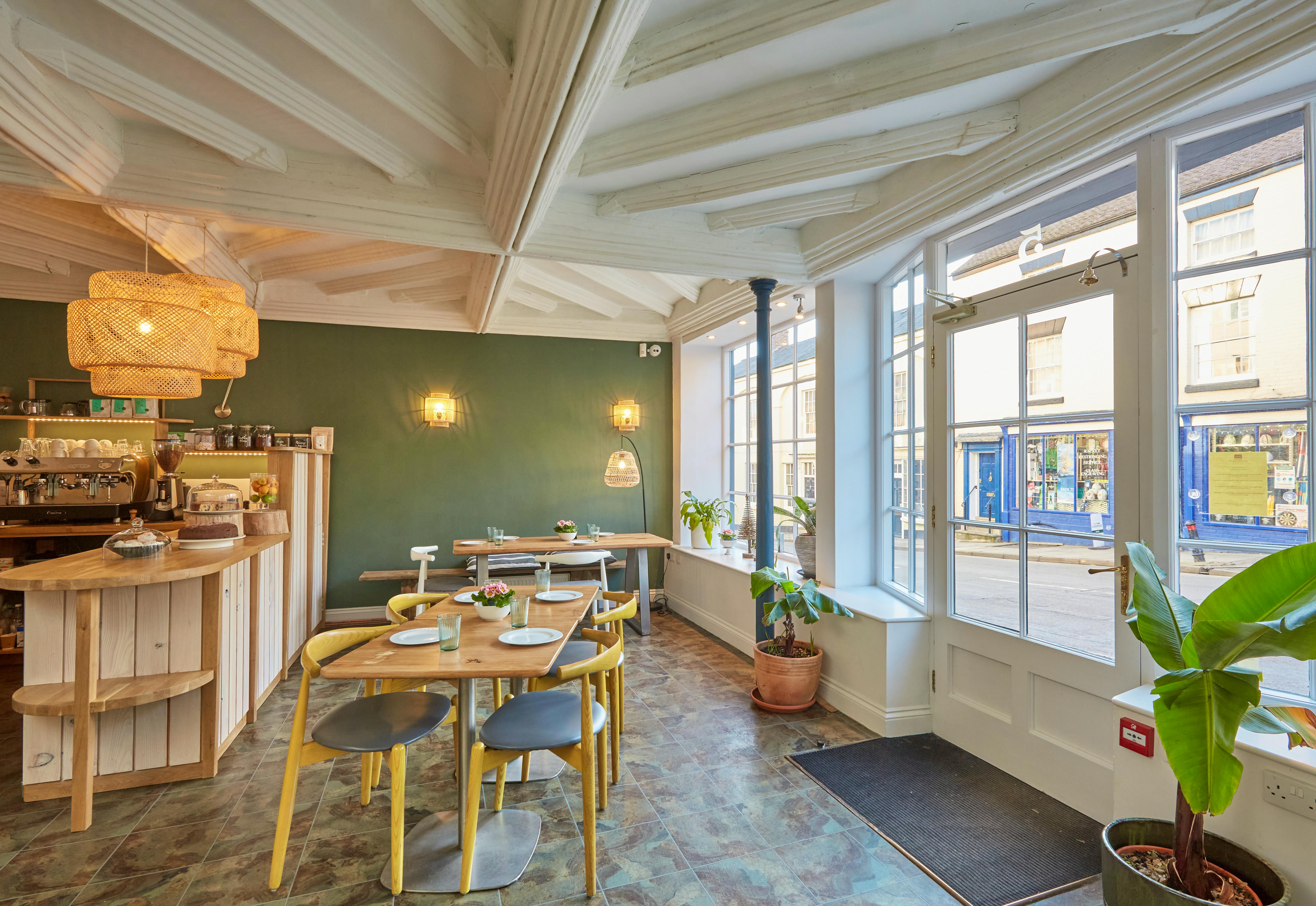 Kin Kitchen cafe seating