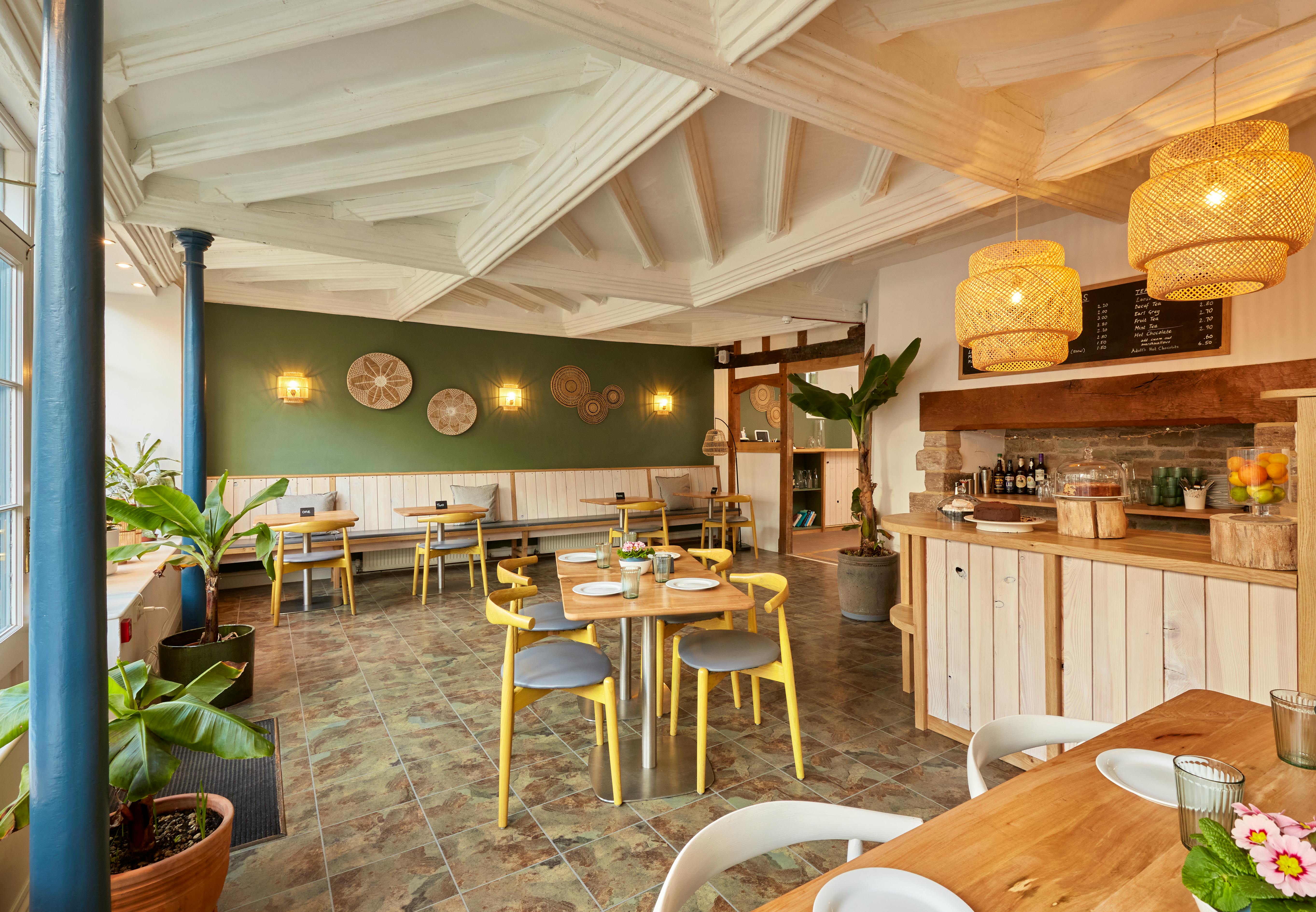 Kin Kitchen cafe seating