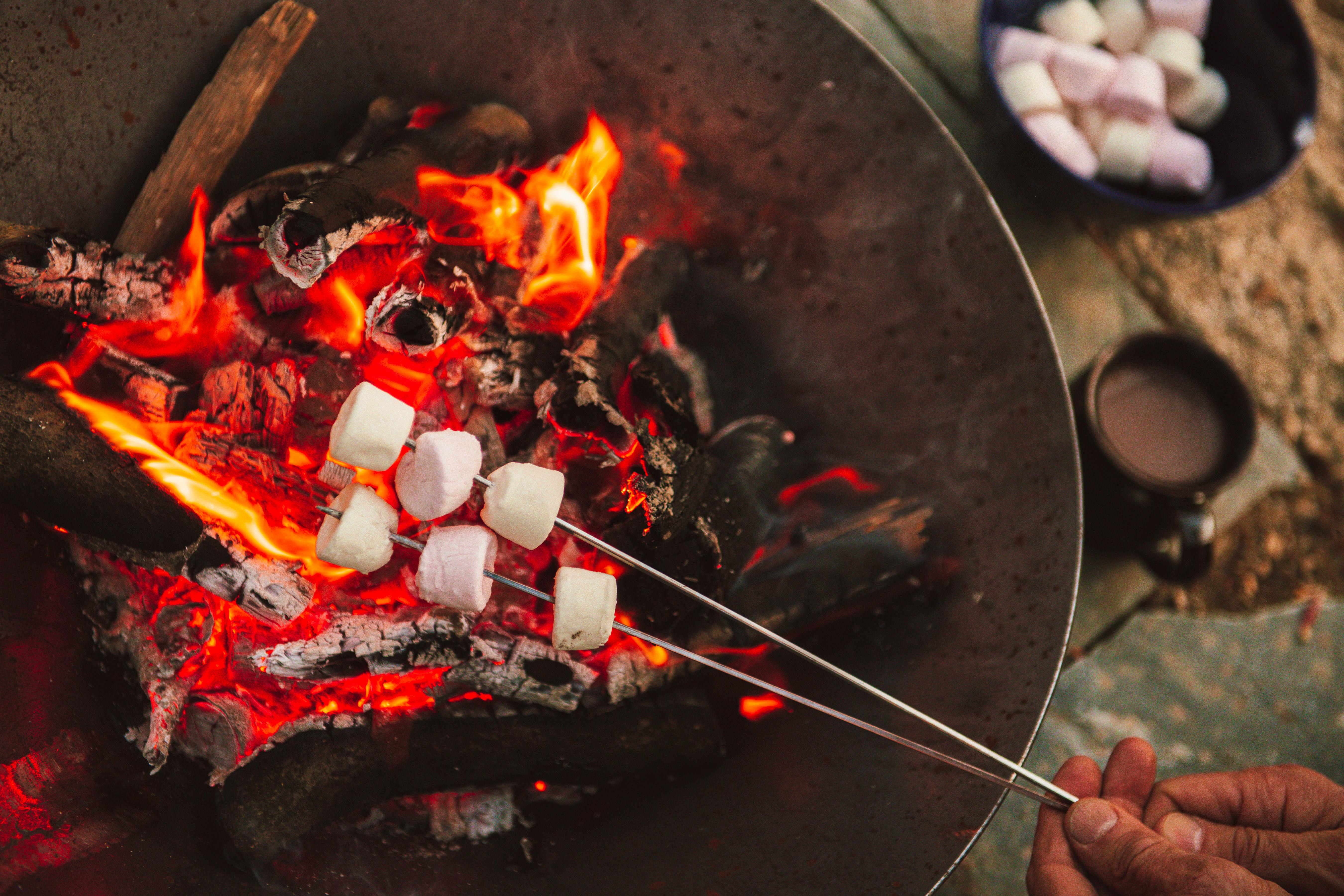 your own private chiminea and bbq