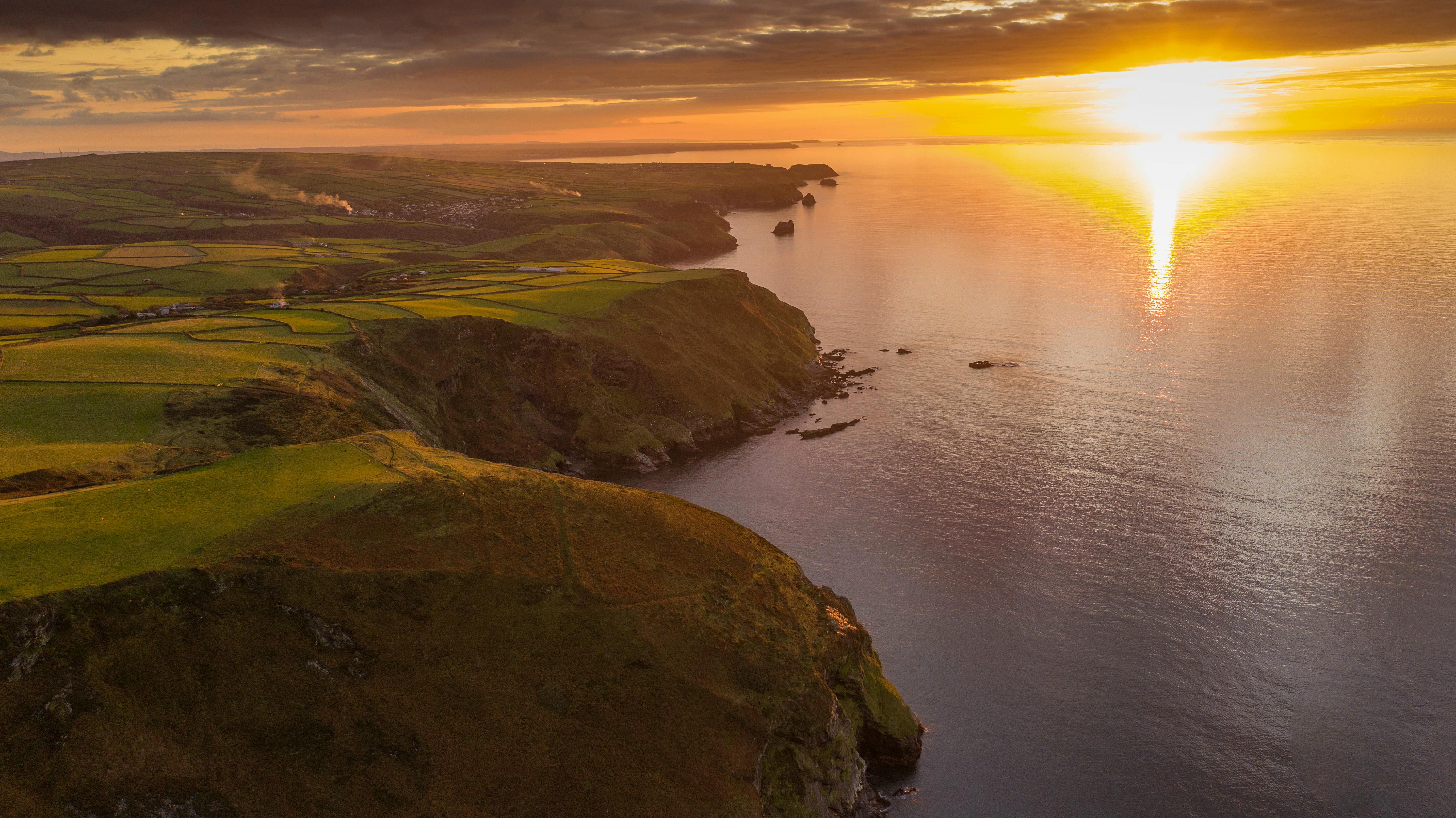 Sunset from High Cliff