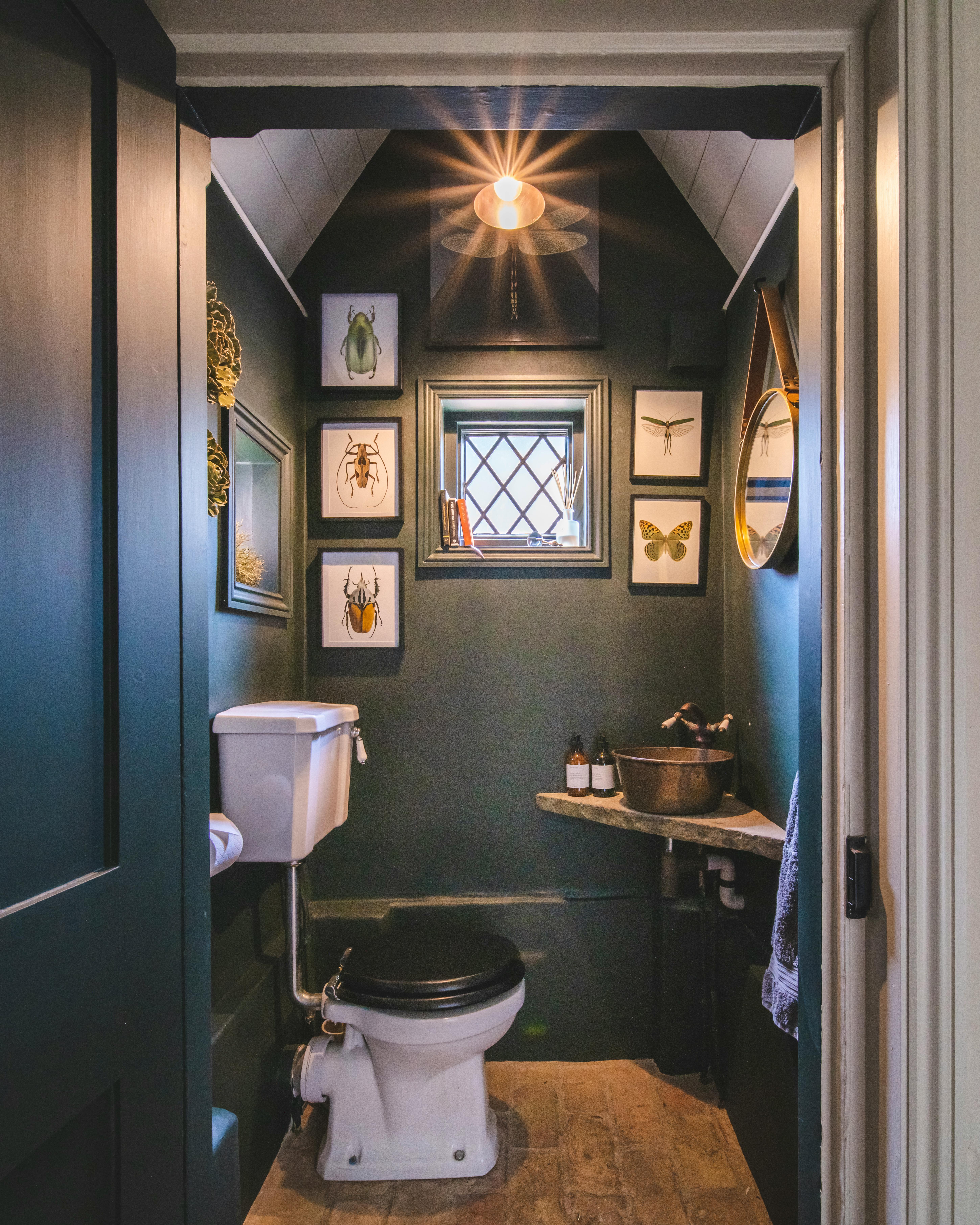 The smallest room in the house