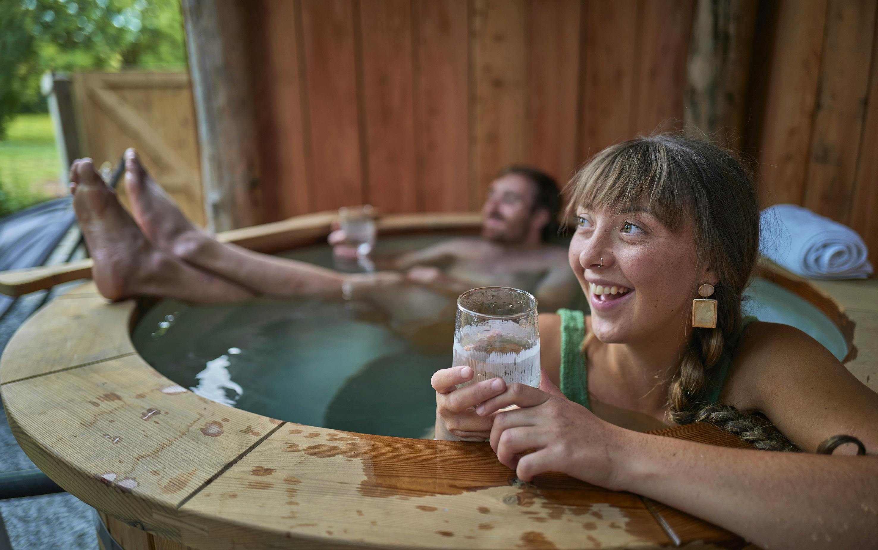 Nest Treehouse Hot Tub 