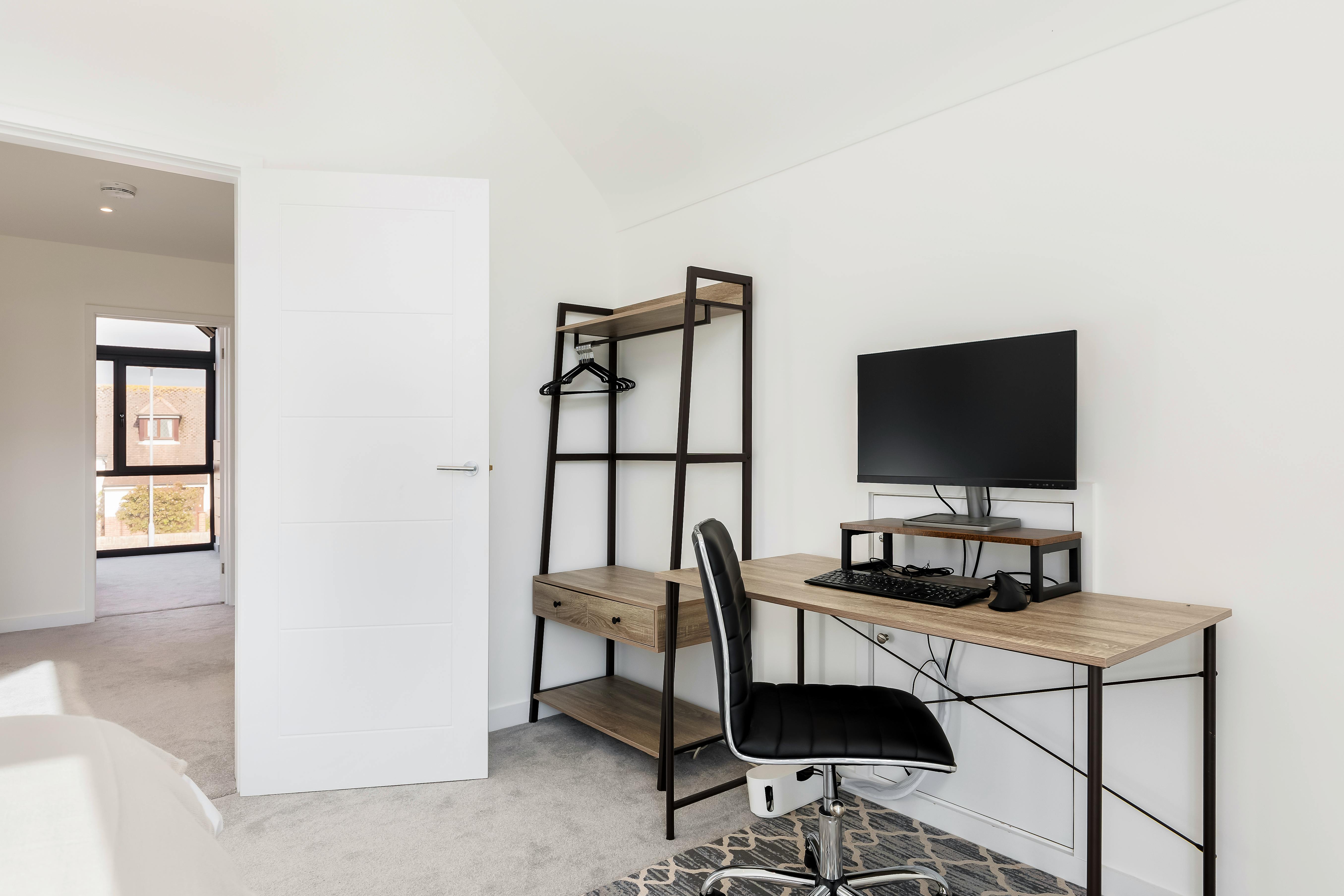 Work area in Main Bedroom