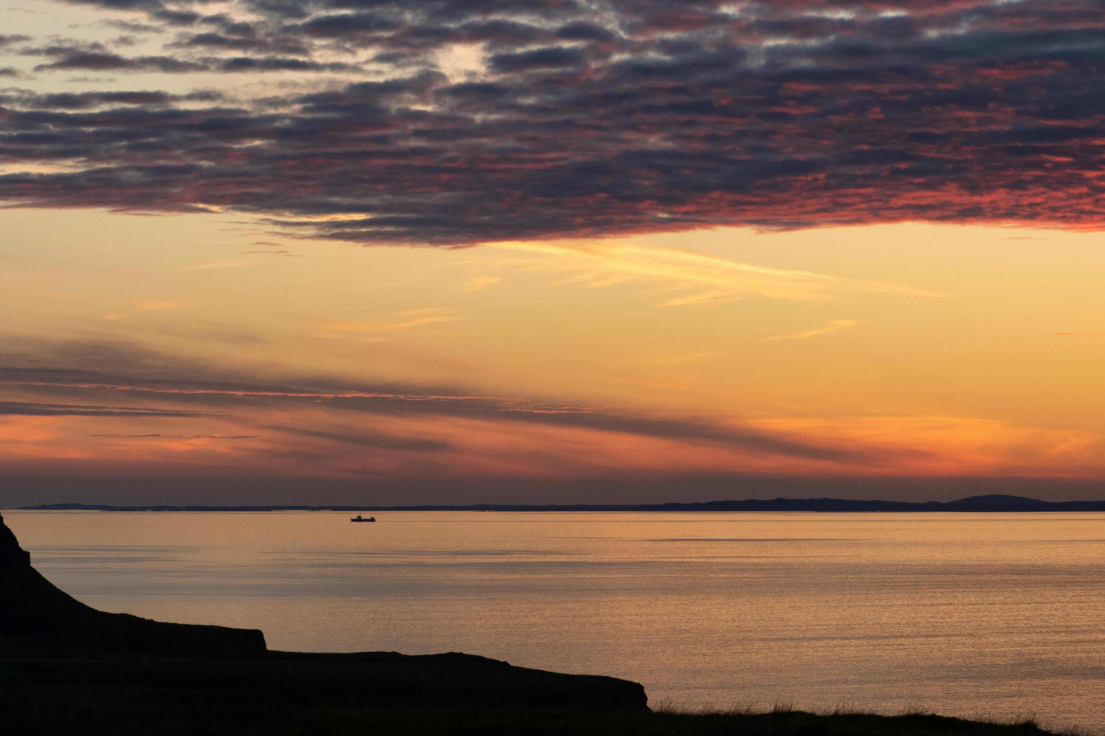 Treshnish summer sunset