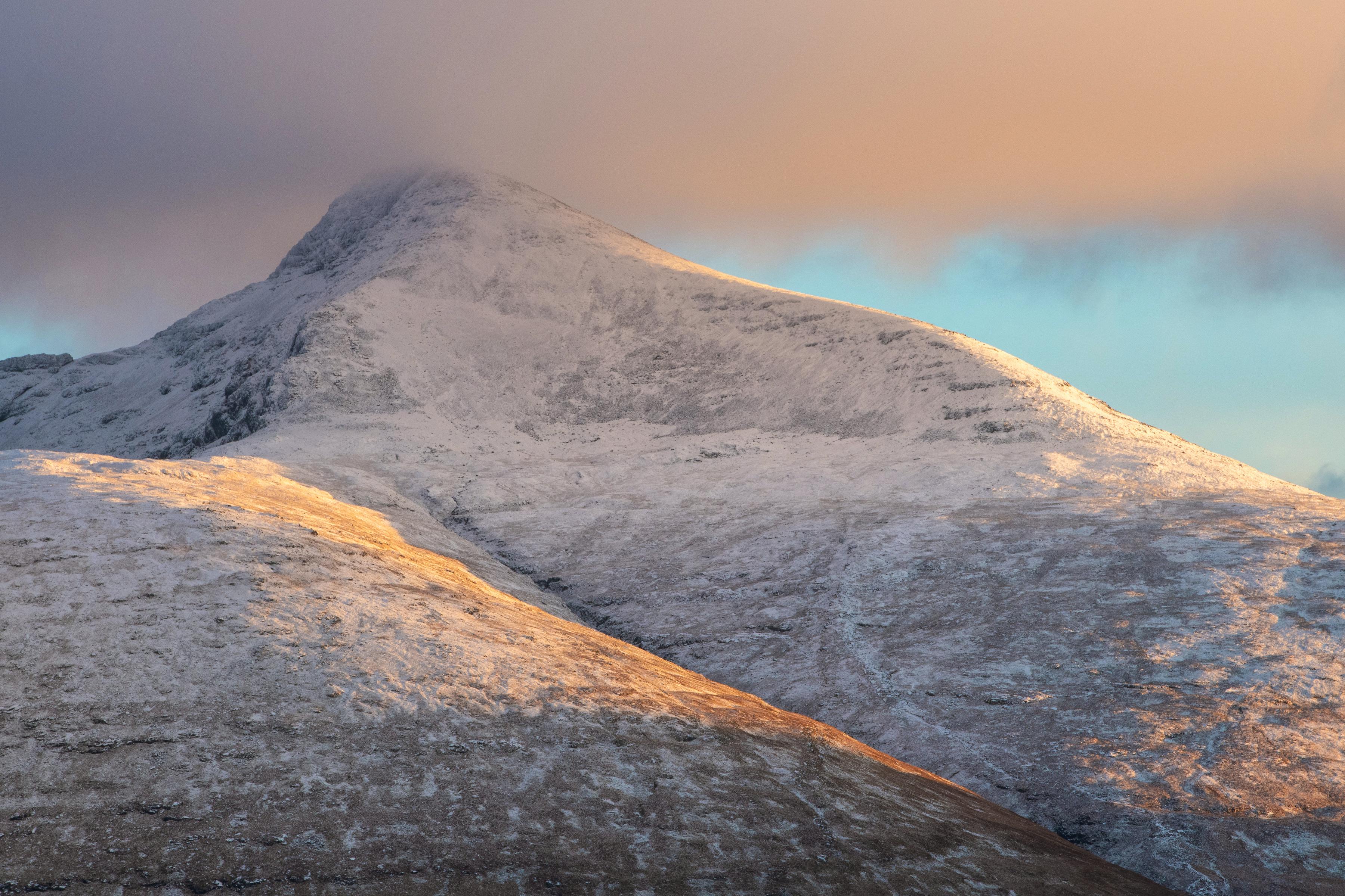Winter snow on Ben More