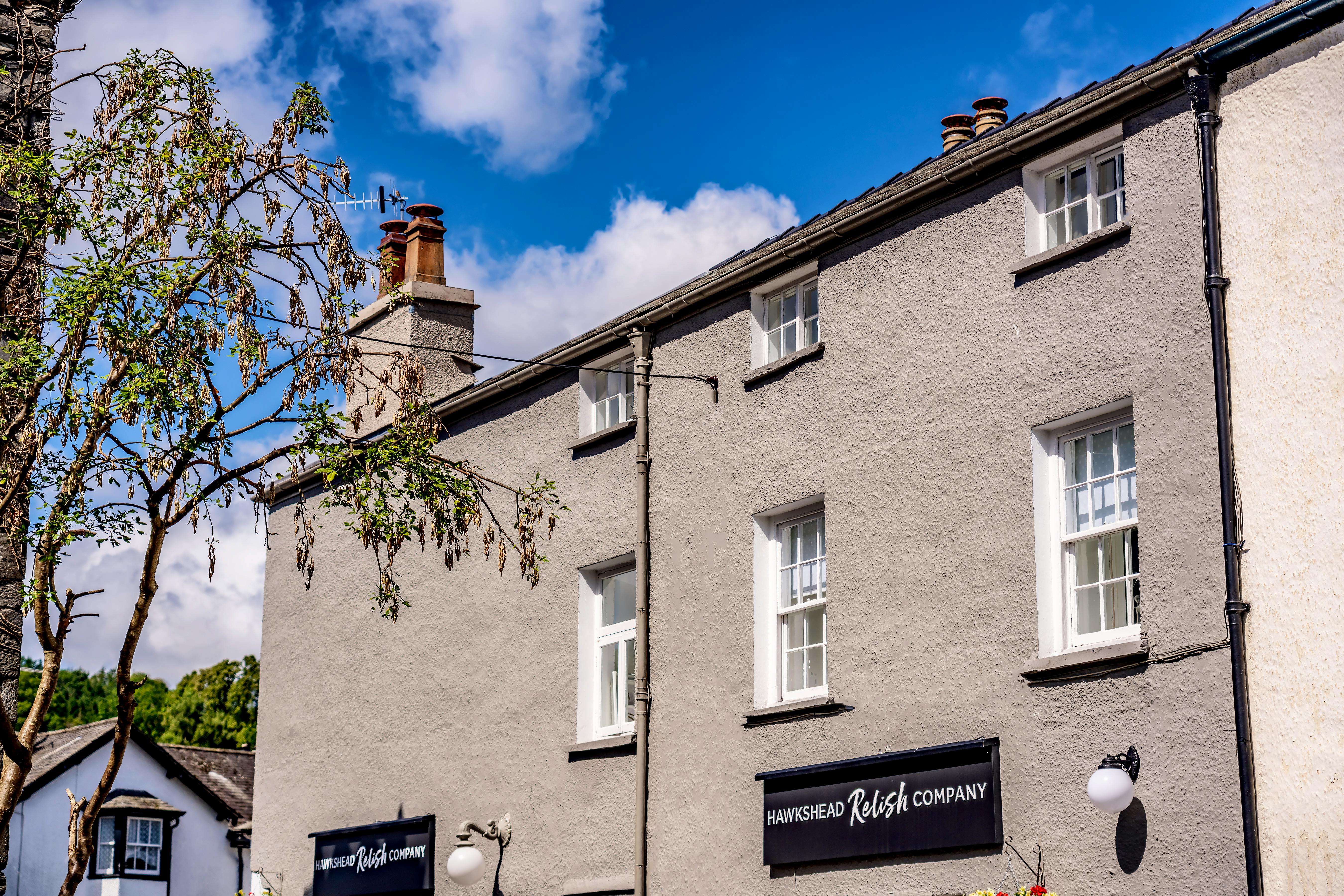 Exterior of the property