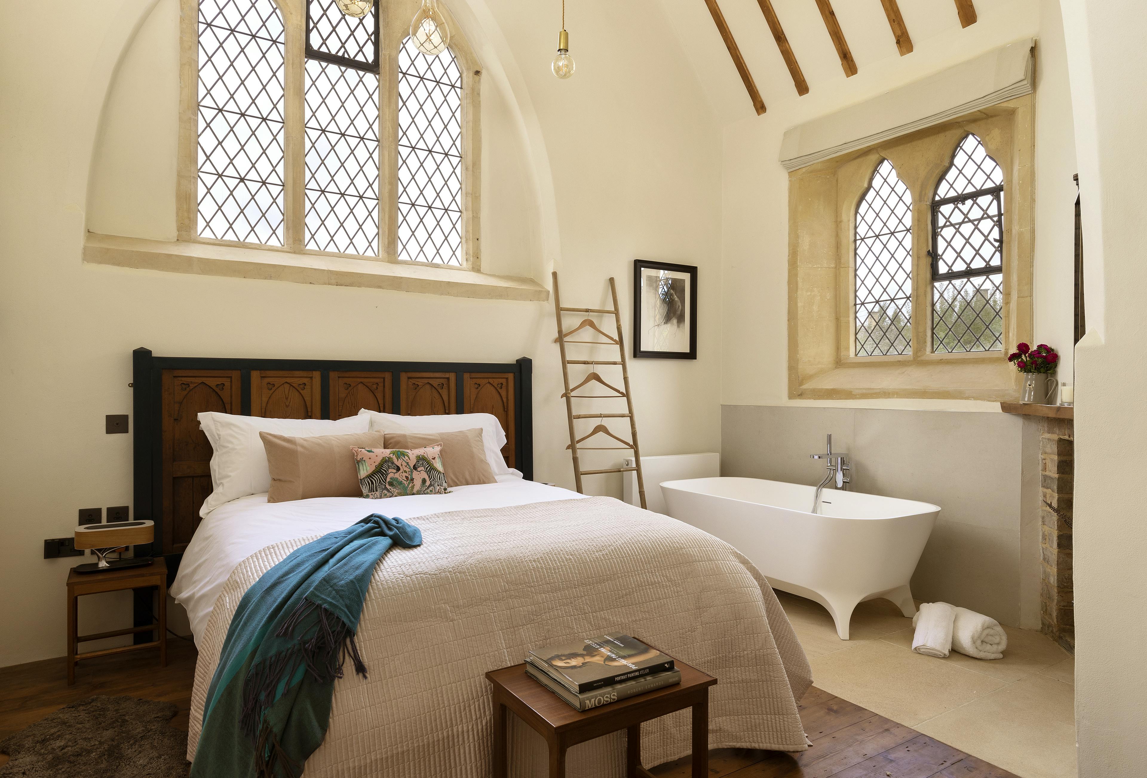 View across ground floor bedroom