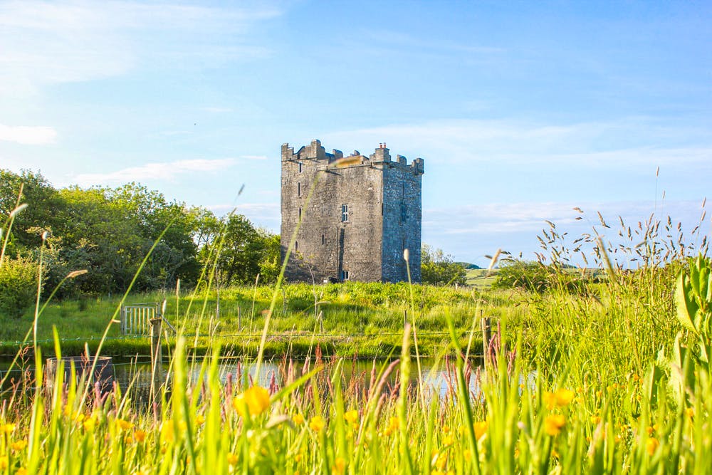 castle on the coast of ireland castle on the coast of ireland
