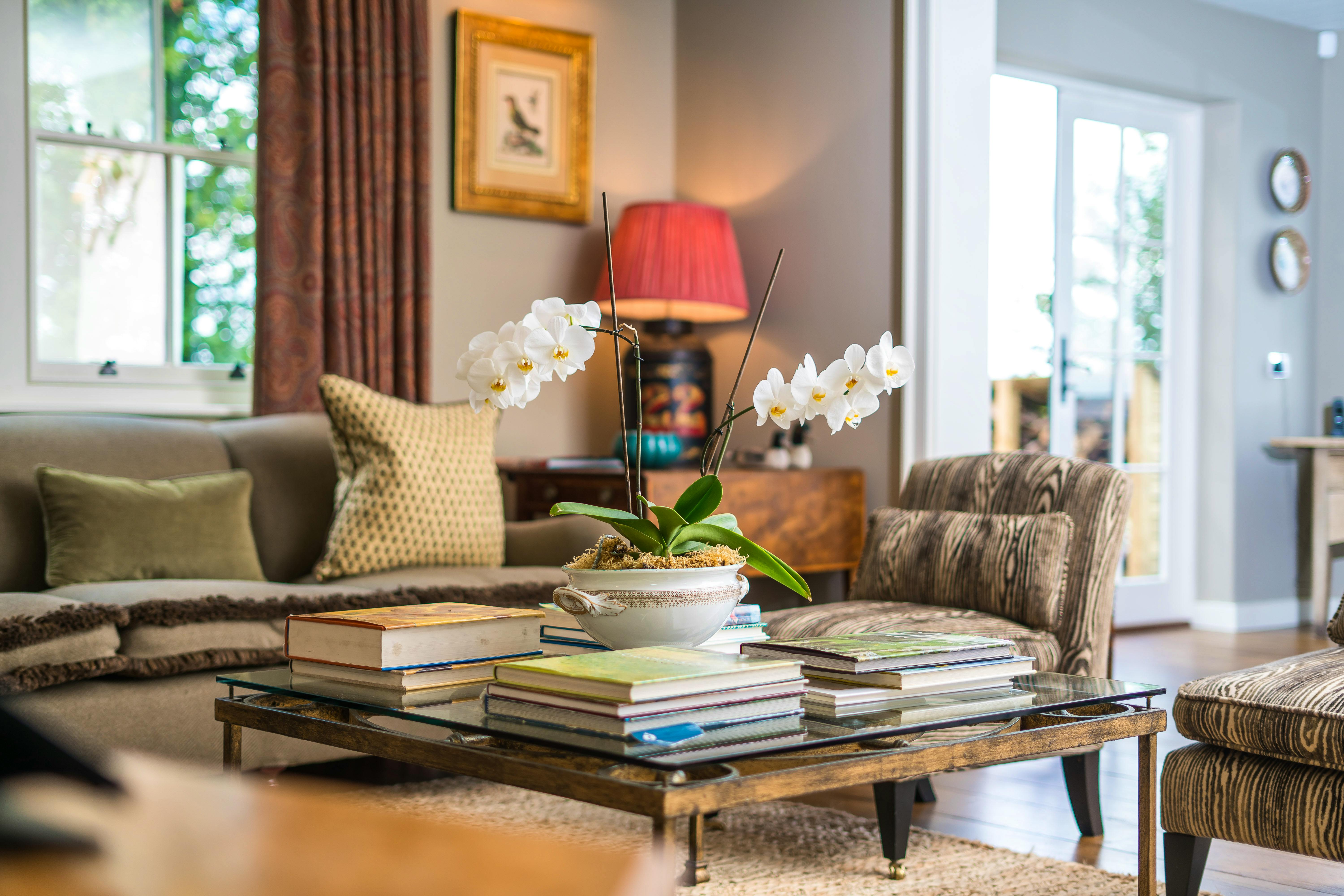 Large open sitting room