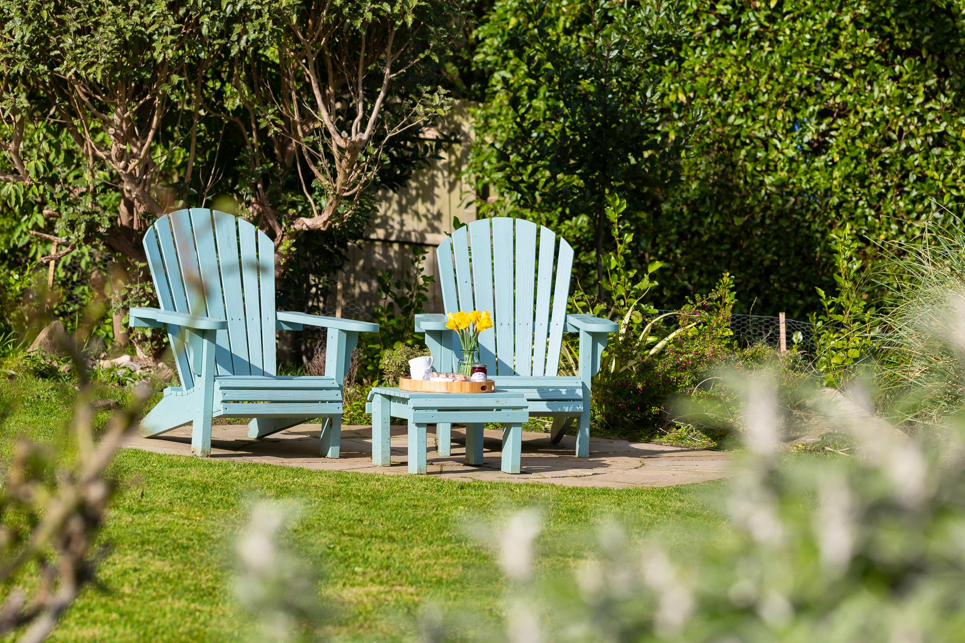 Chill out zone in the garden