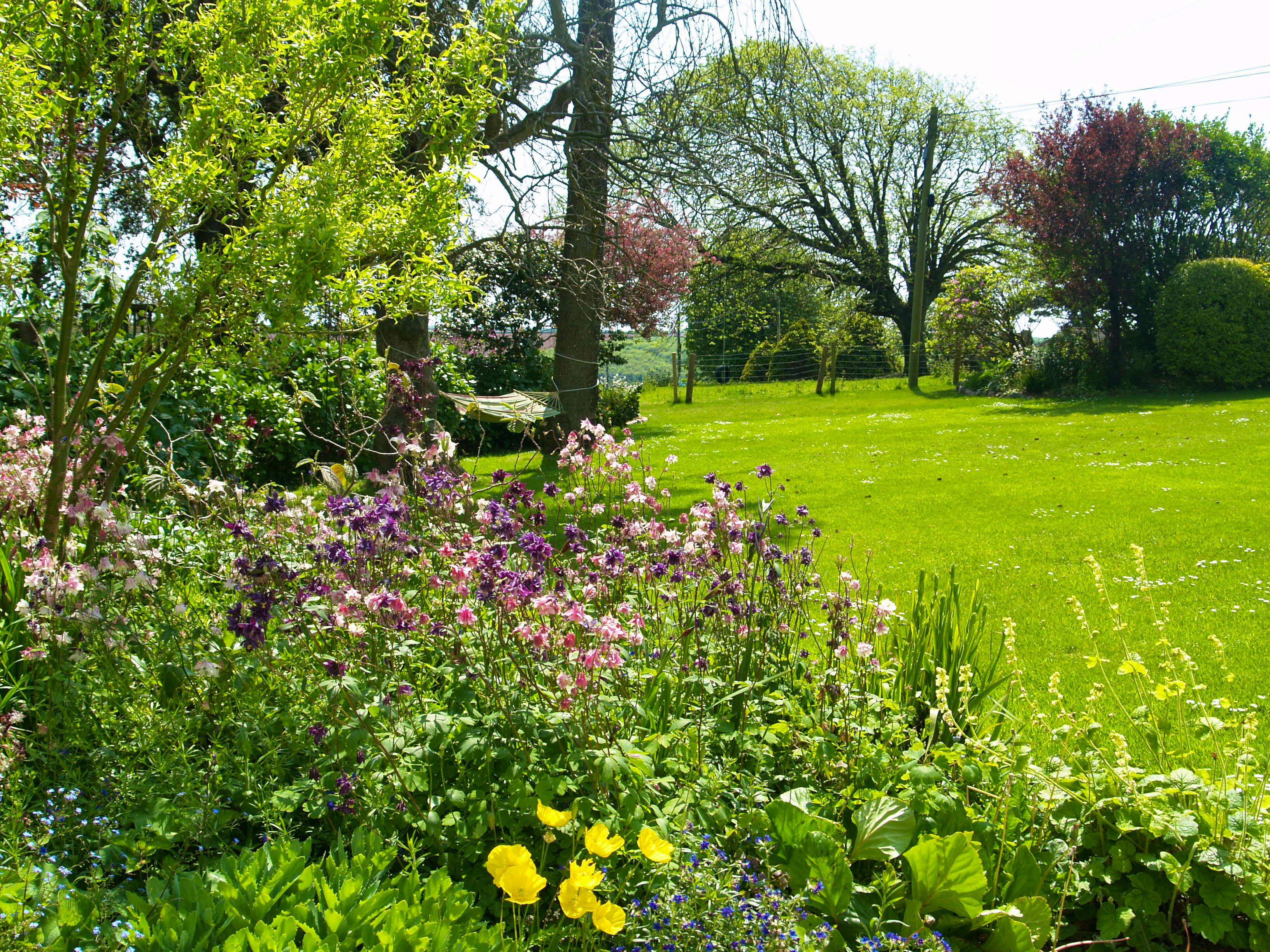 Five acres of gardens to enjoy