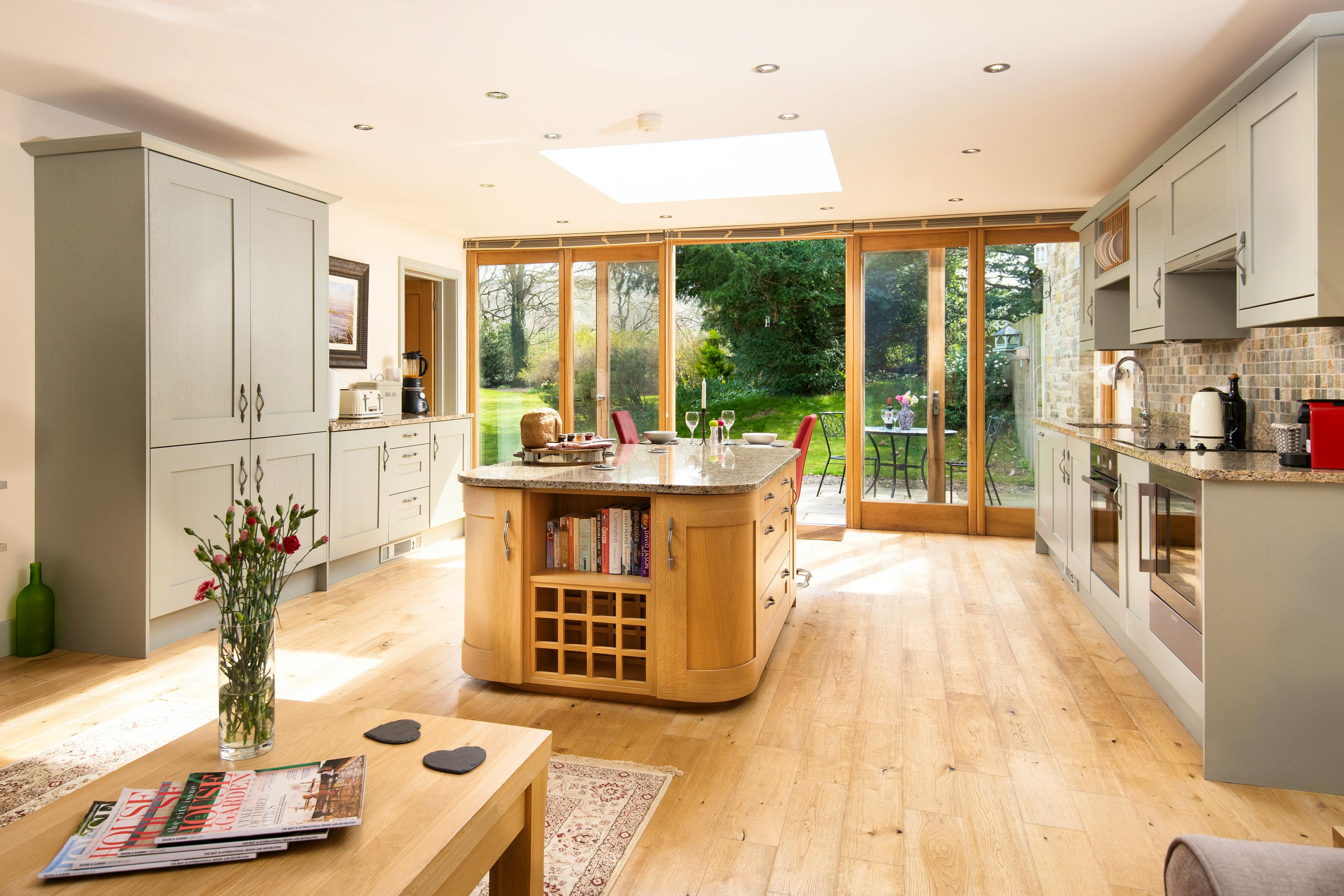 Light airey kitchen Gate Lodge