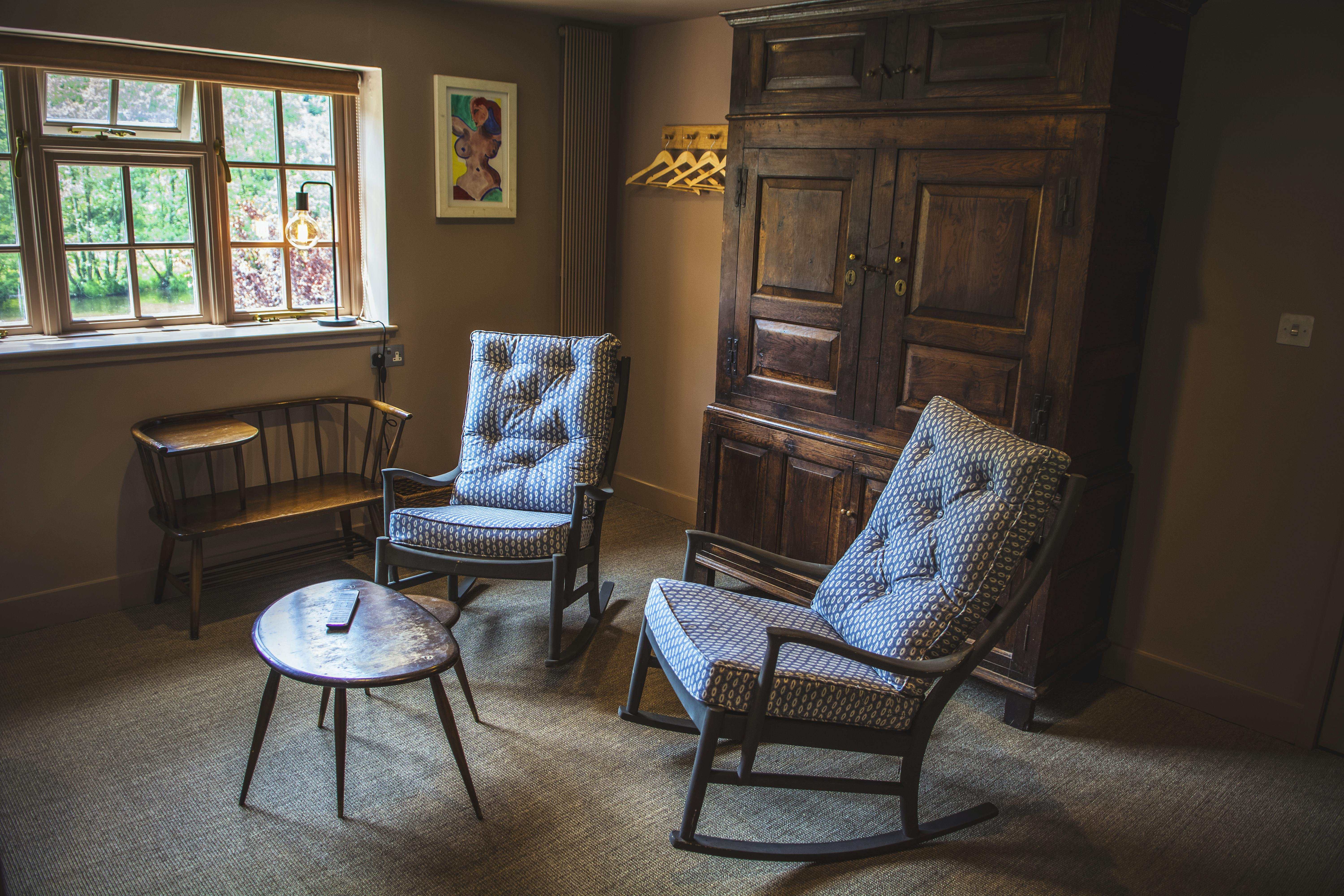 Bedroom suite living area
