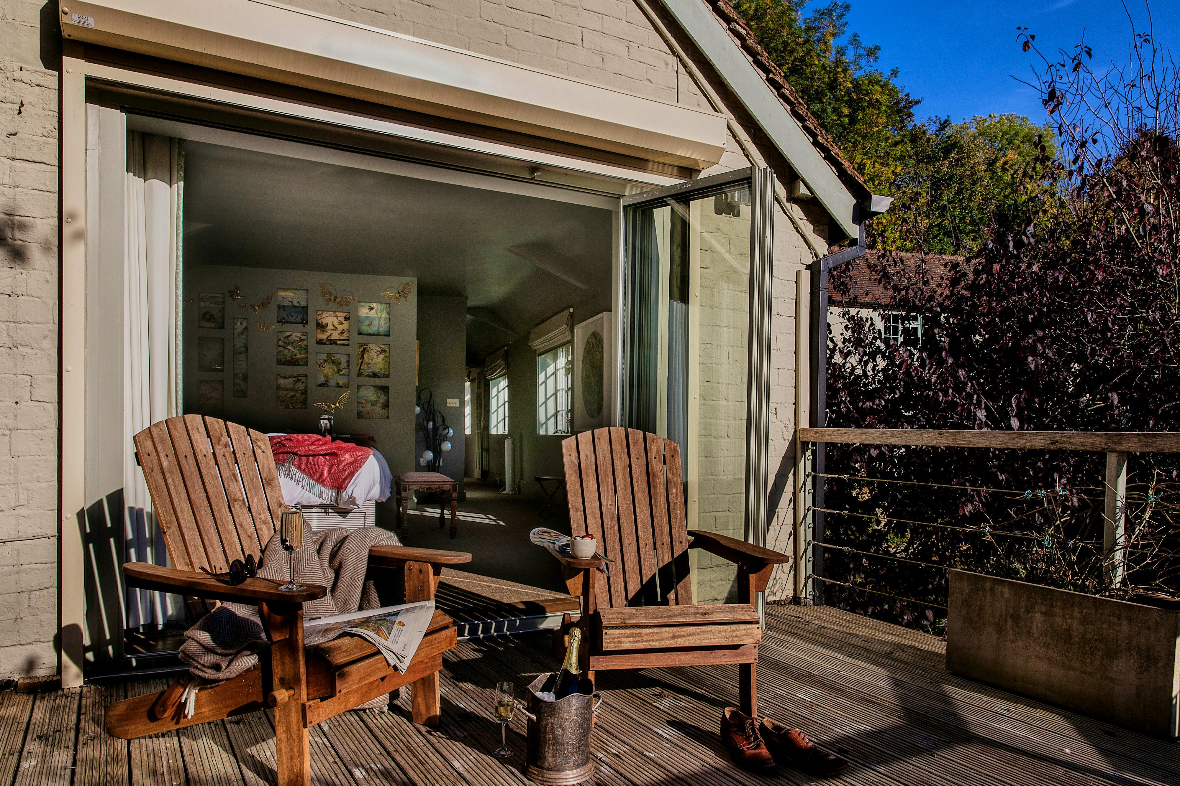 Balcony off Master suite