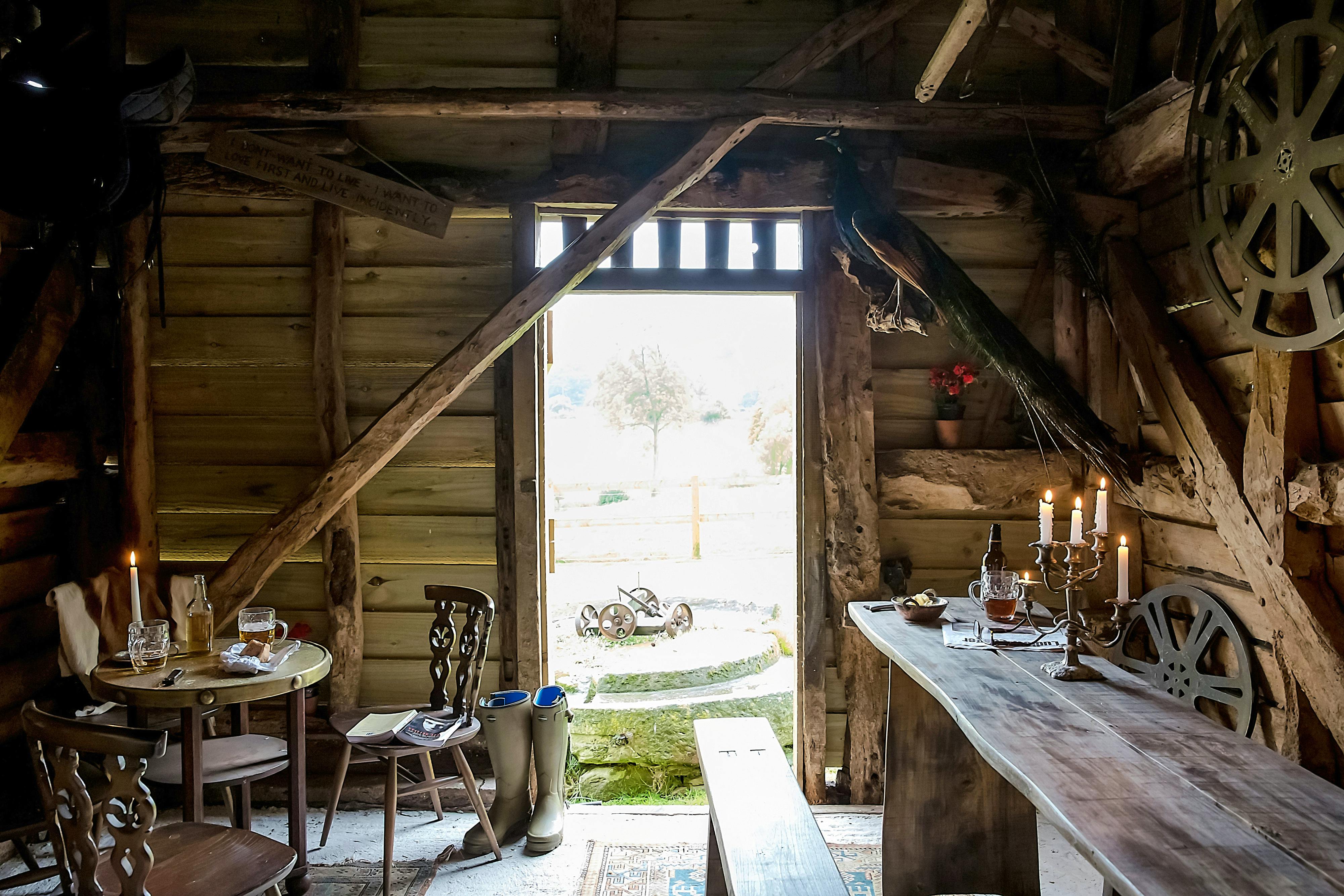 The rustic Stable Bar