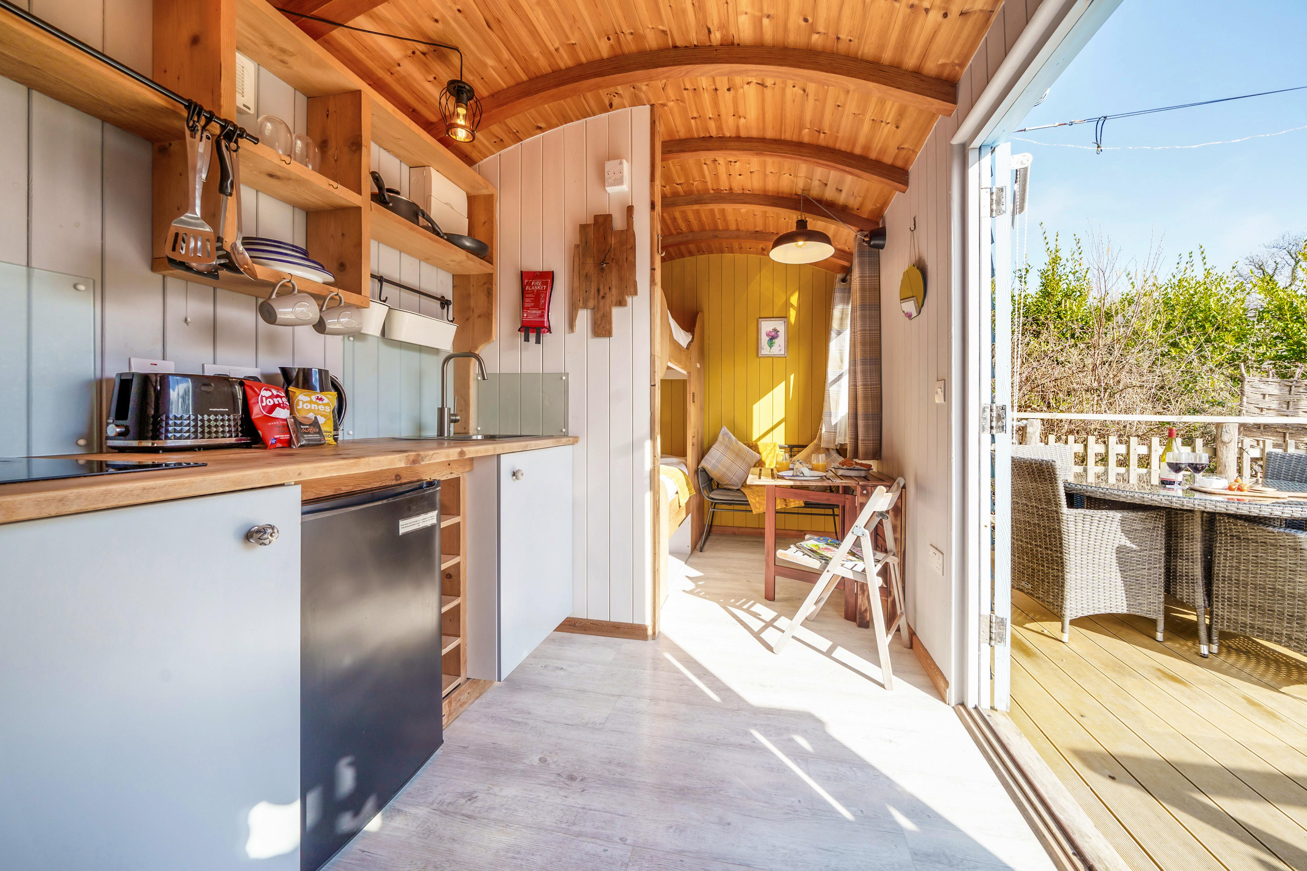 Finch inside seating area