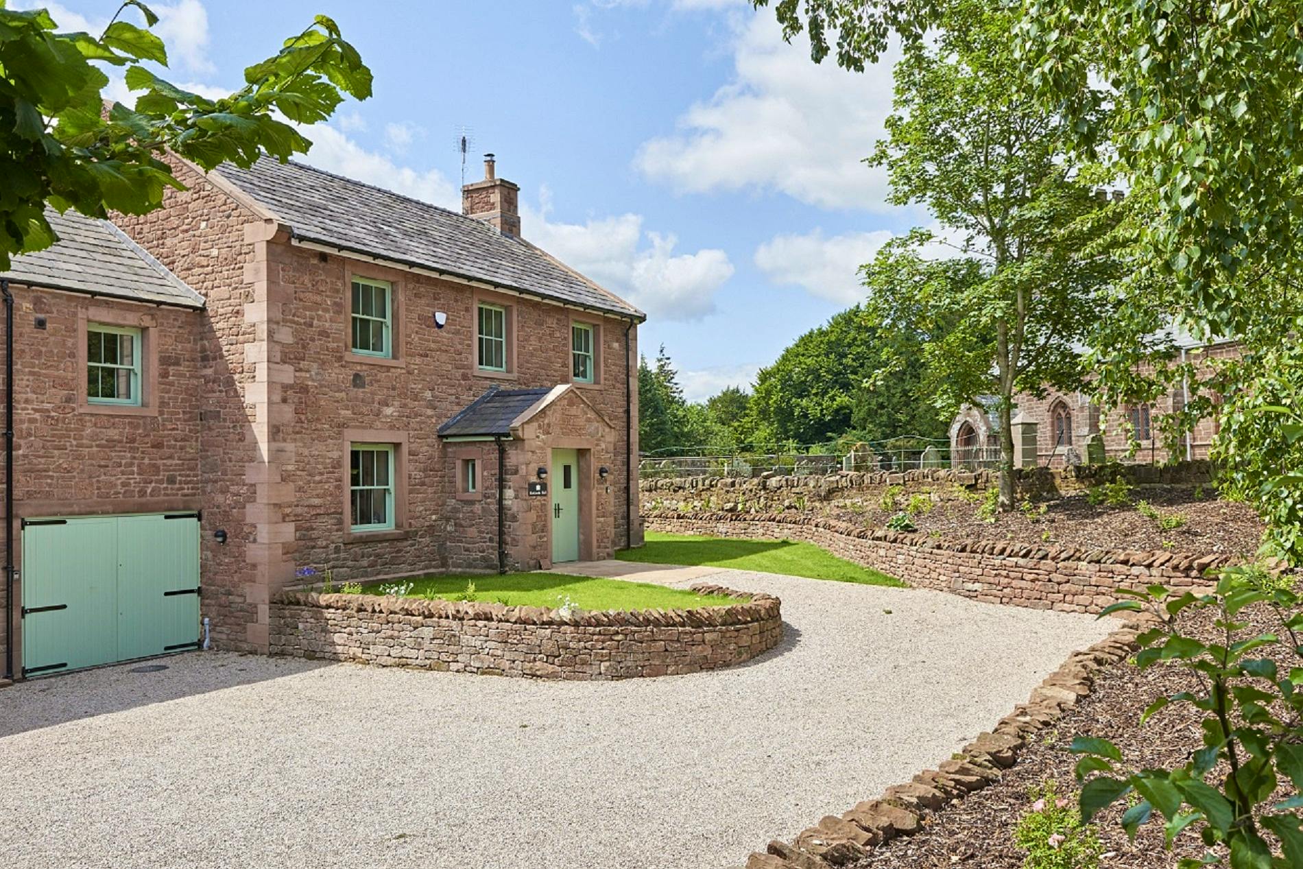 Kirkbride Hal luxurious rural retreat in the Eden Valley Cumbria.