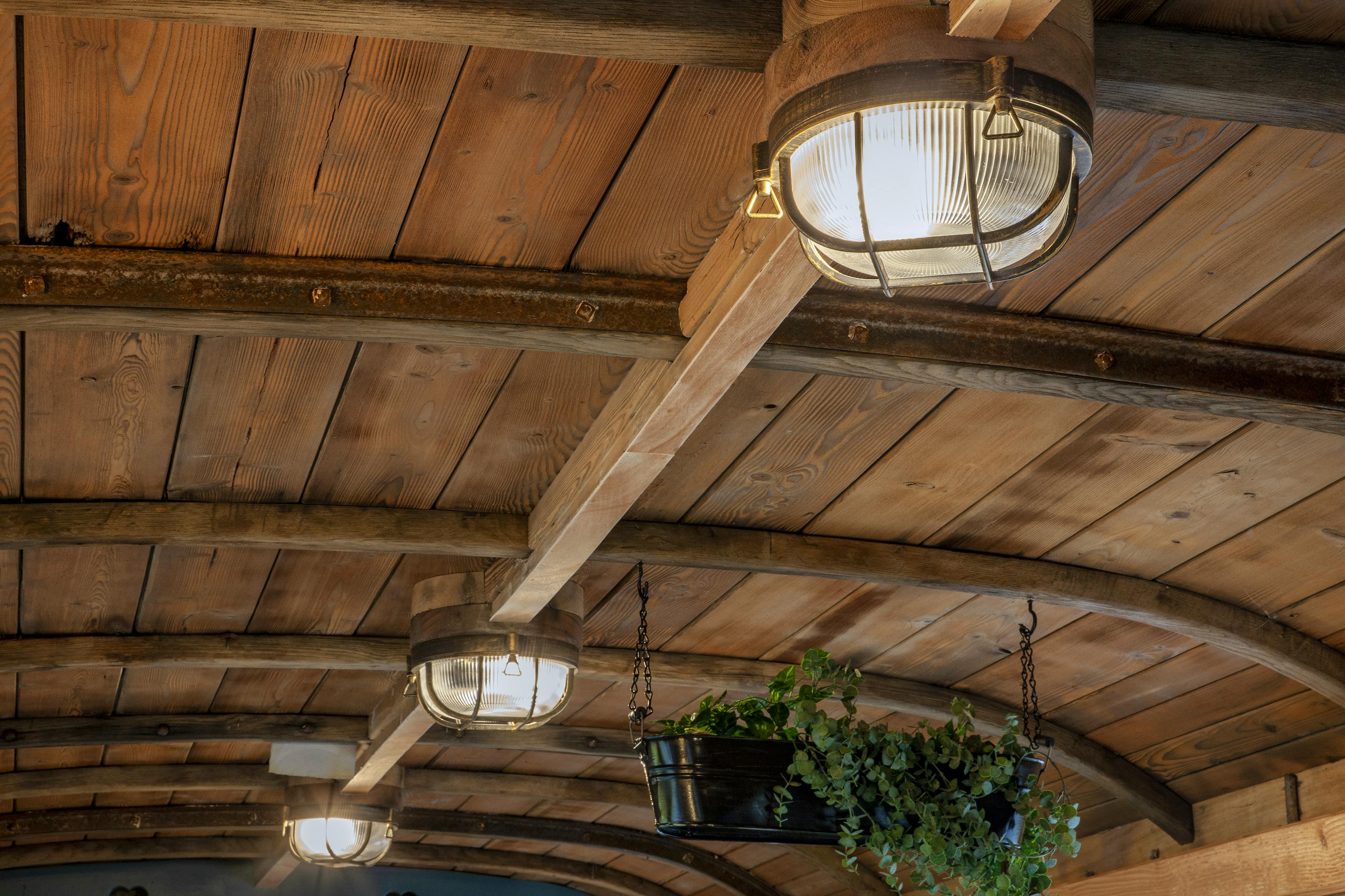 Original Pitch Pine Roof