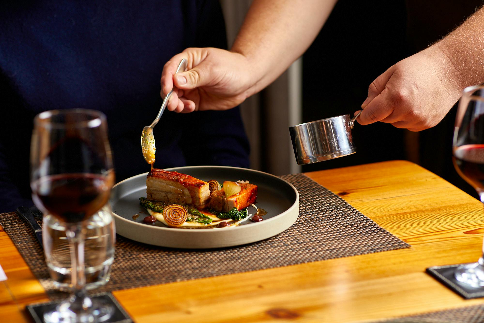 Private dining experience available