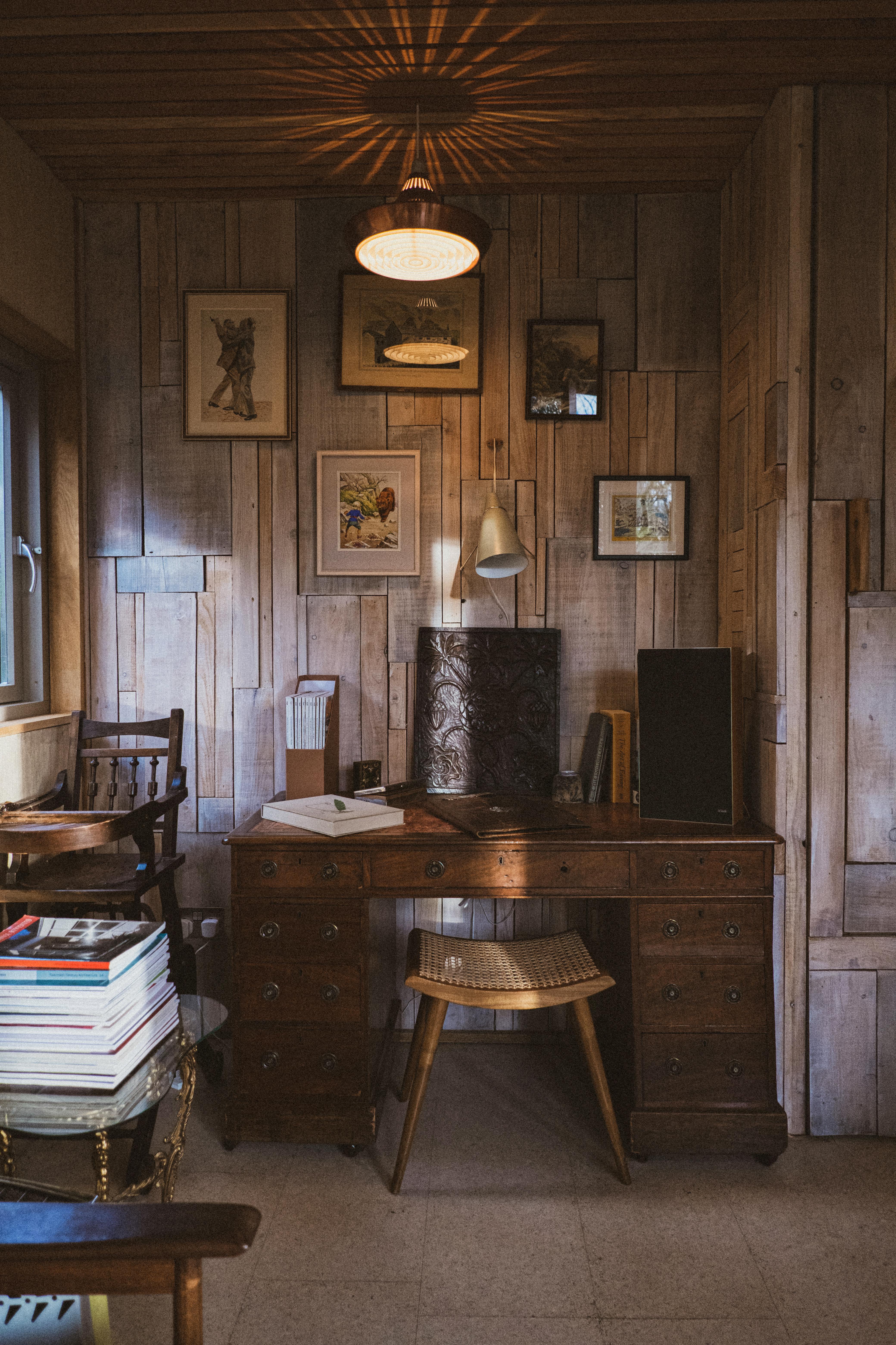 Our vintage-filled Garden Room
