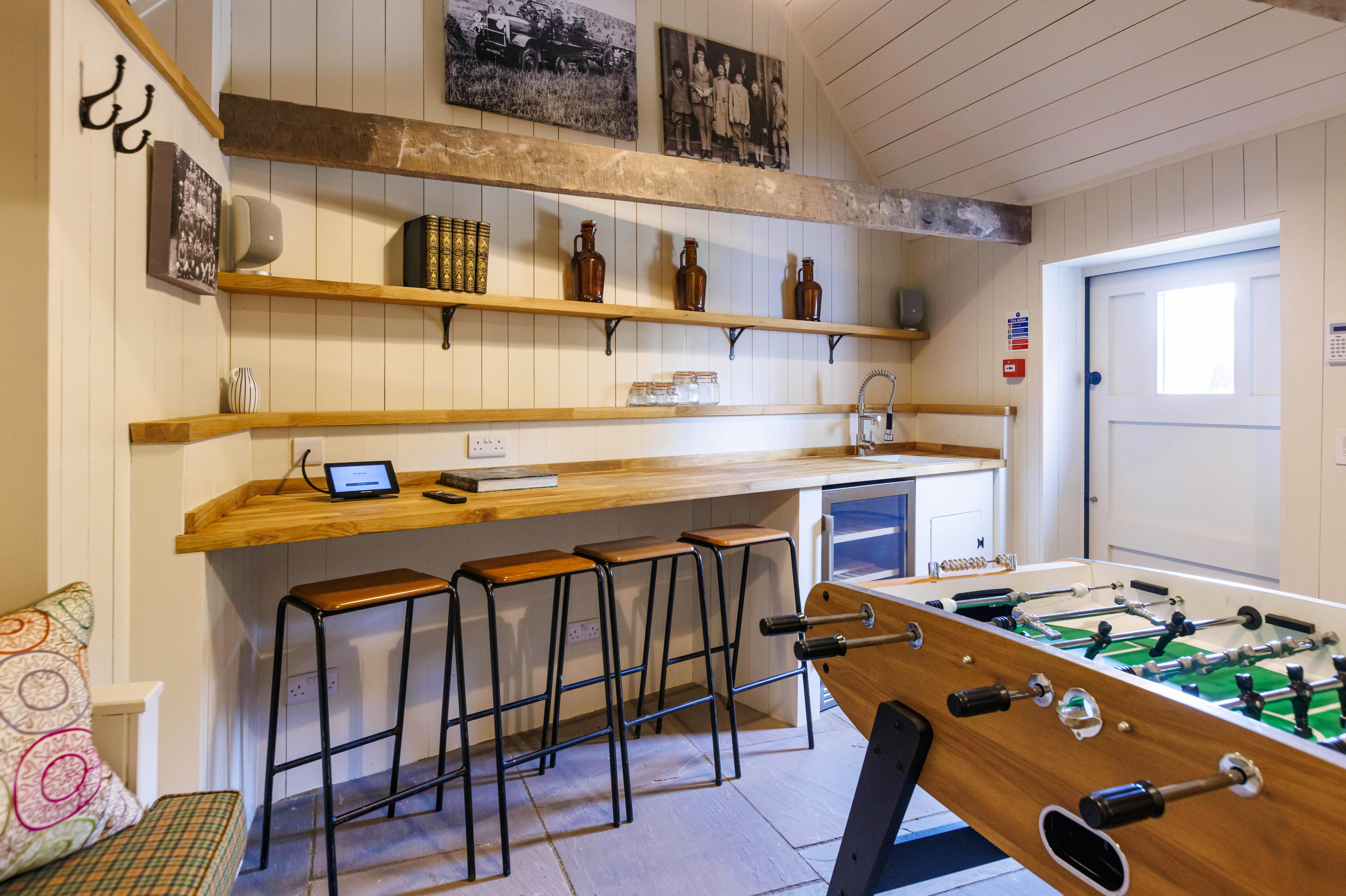 The \'snug\' - private games room