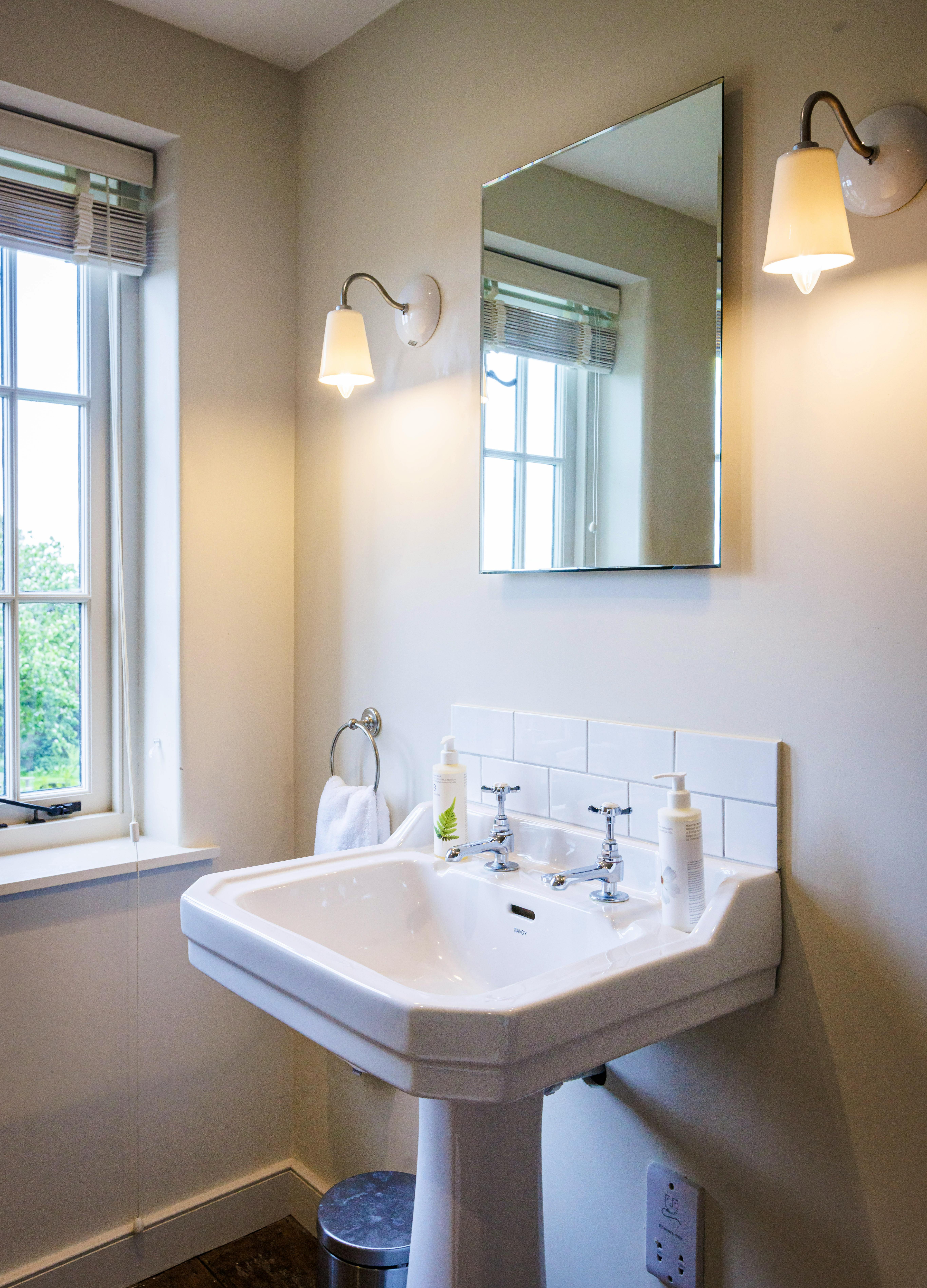 Second bathroom with shower