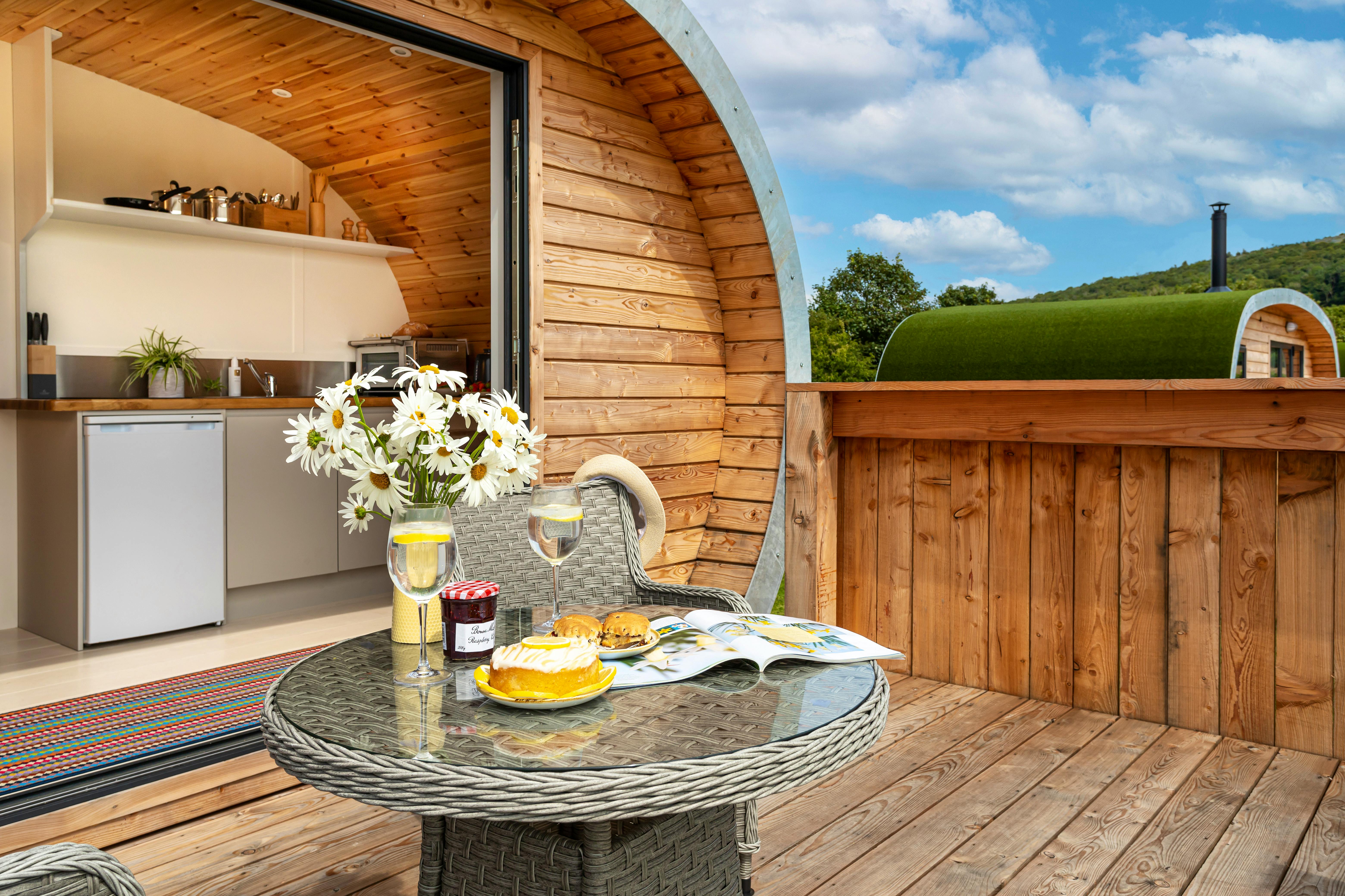 Low Longlands decking. 