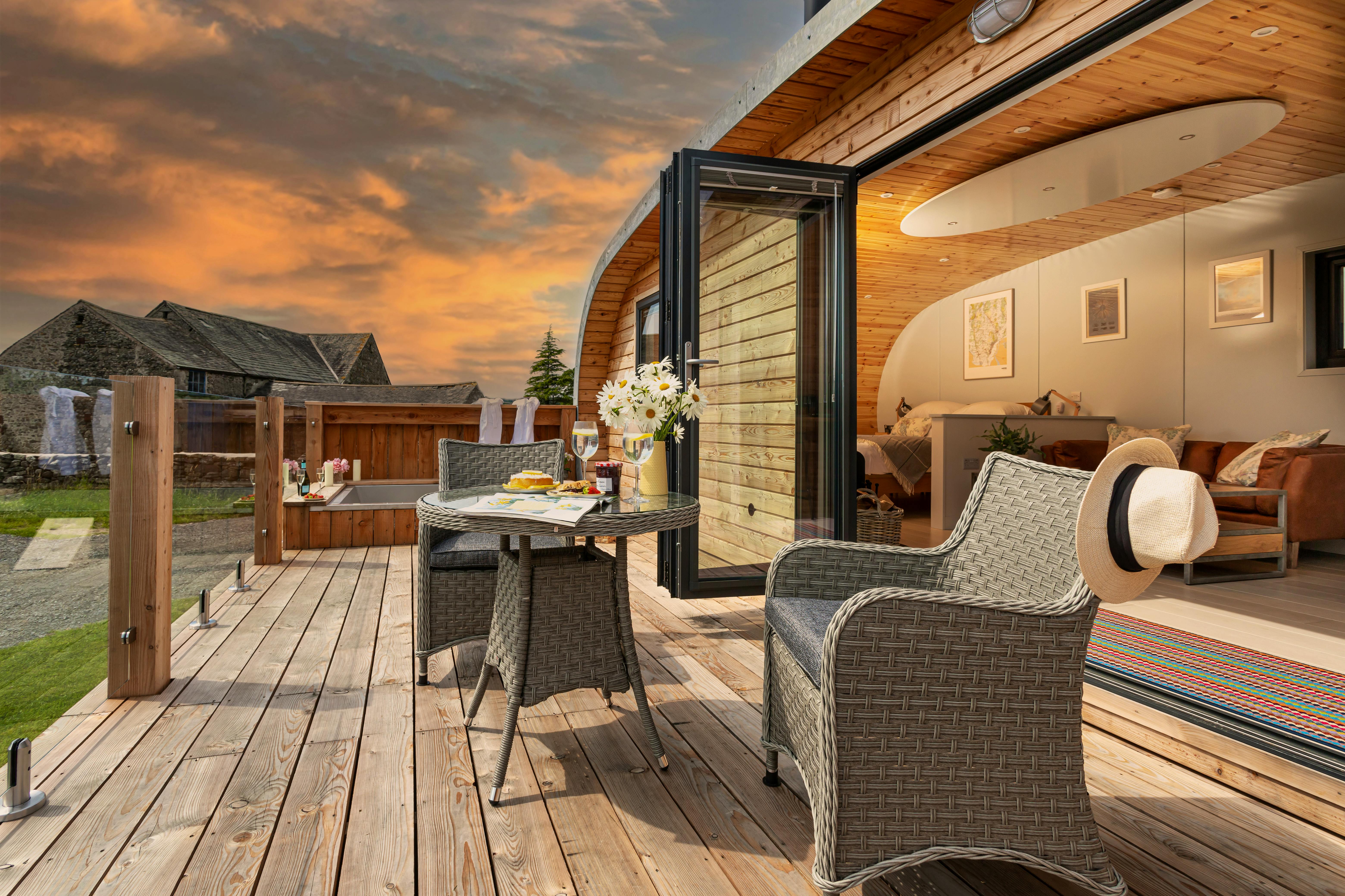 Low Longlands - Decking