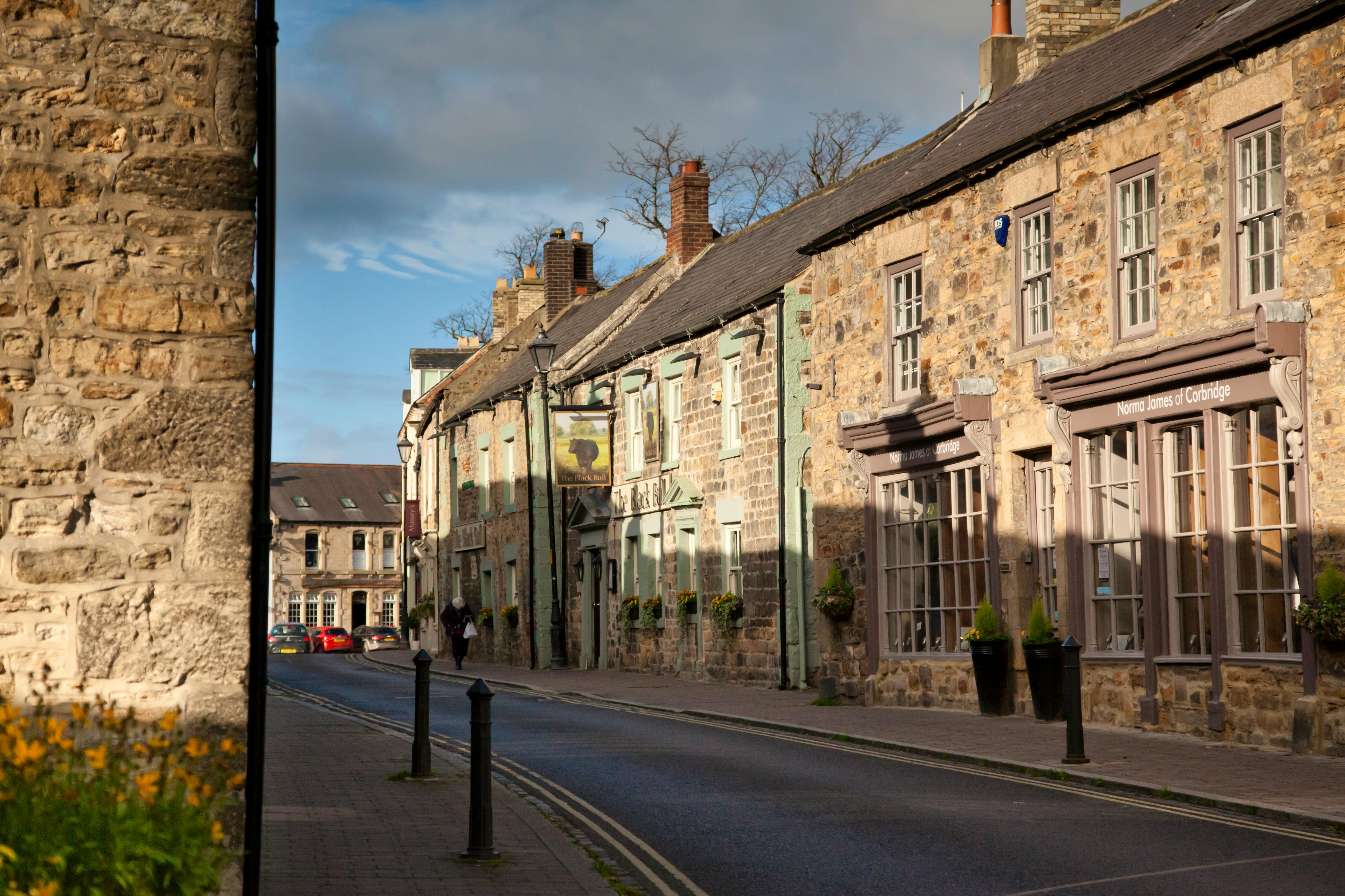 Middle Street in Corbridge