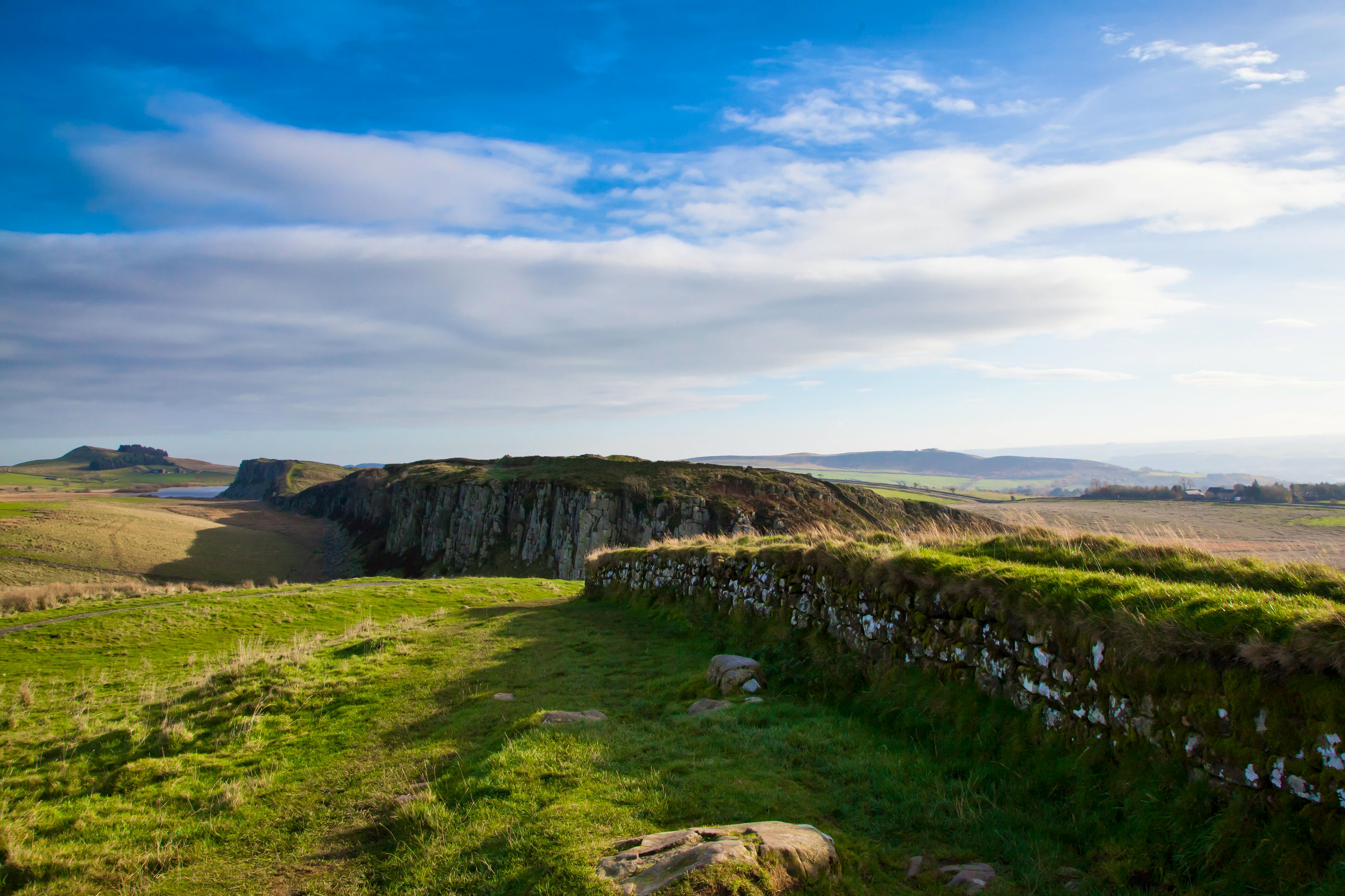 Hadrians Wall near The Sill