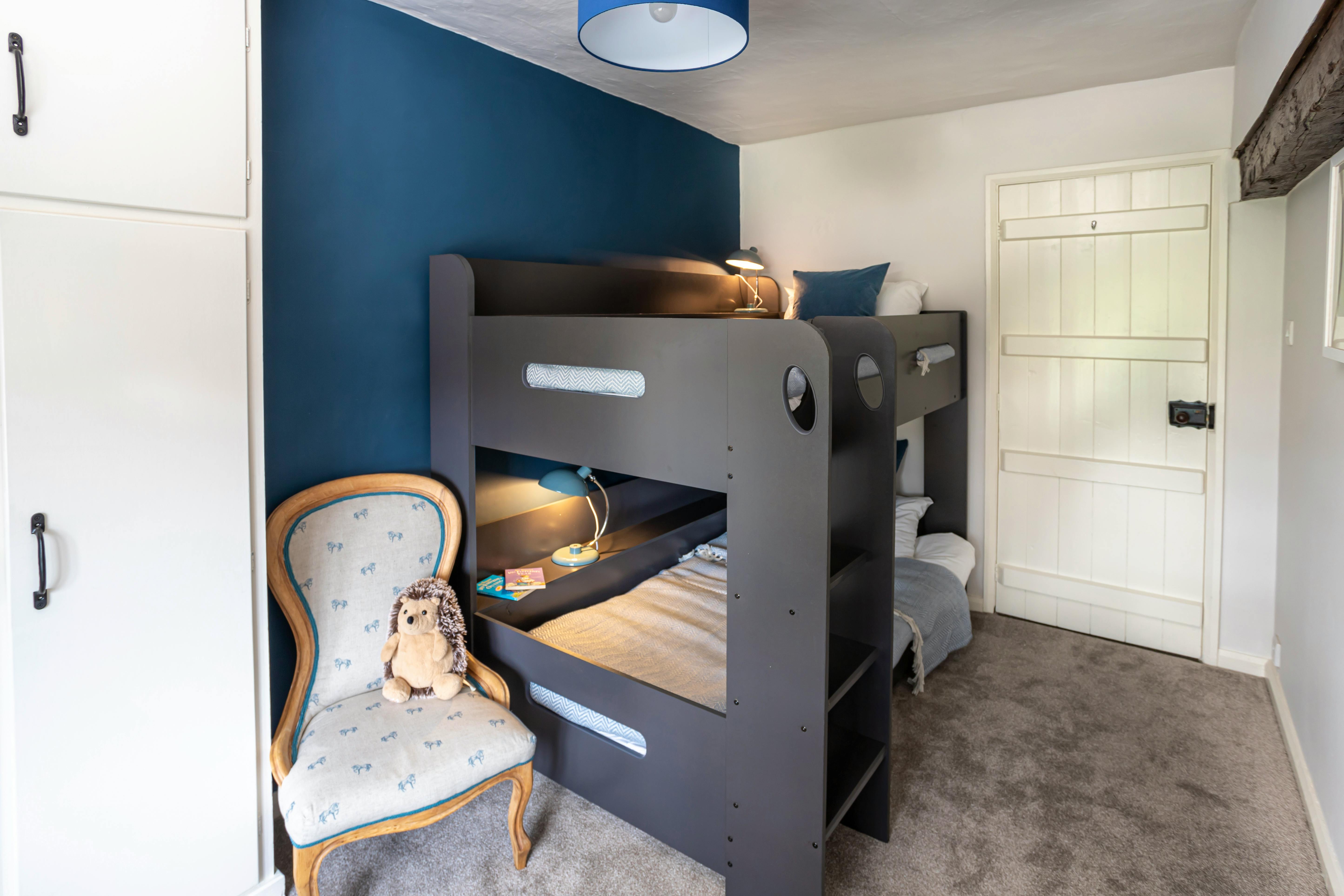 Bedroom three bunk beds