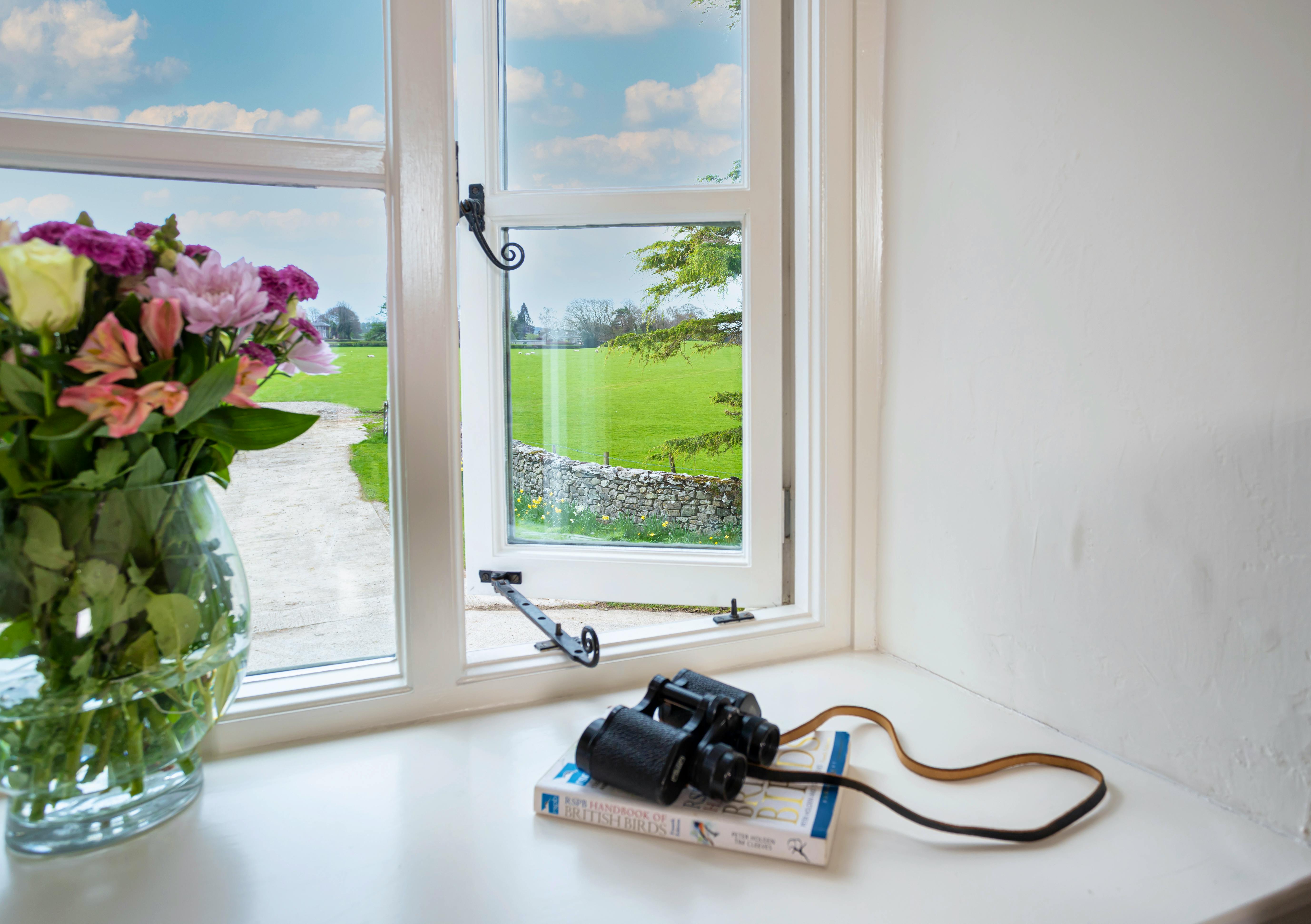 View out of Bedroom one. 