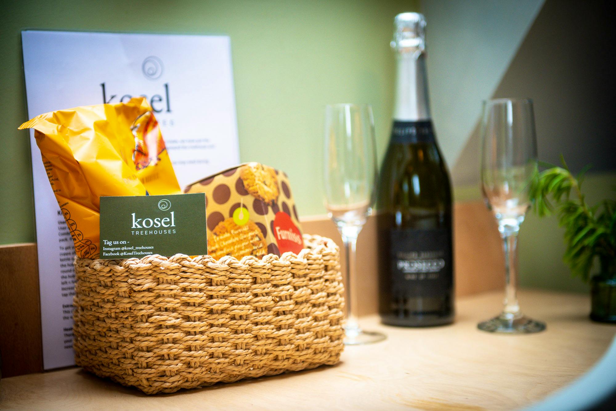 with our compliments....