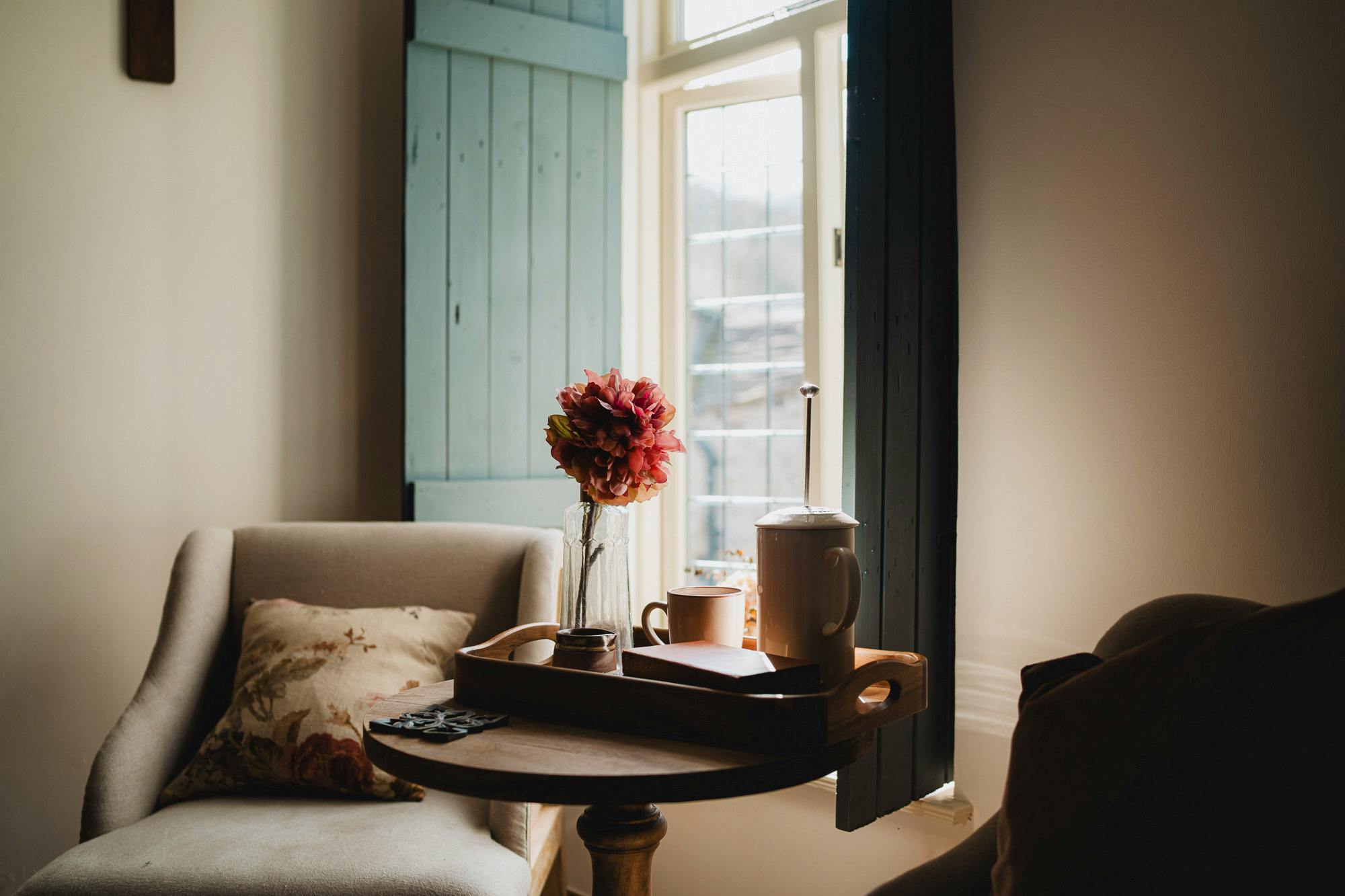 Coffee in the Principle suite