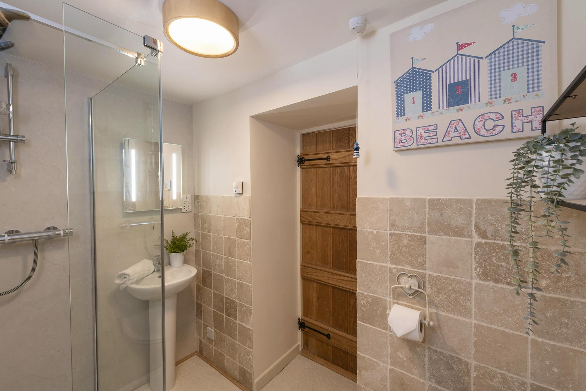 Modern walk in shower room