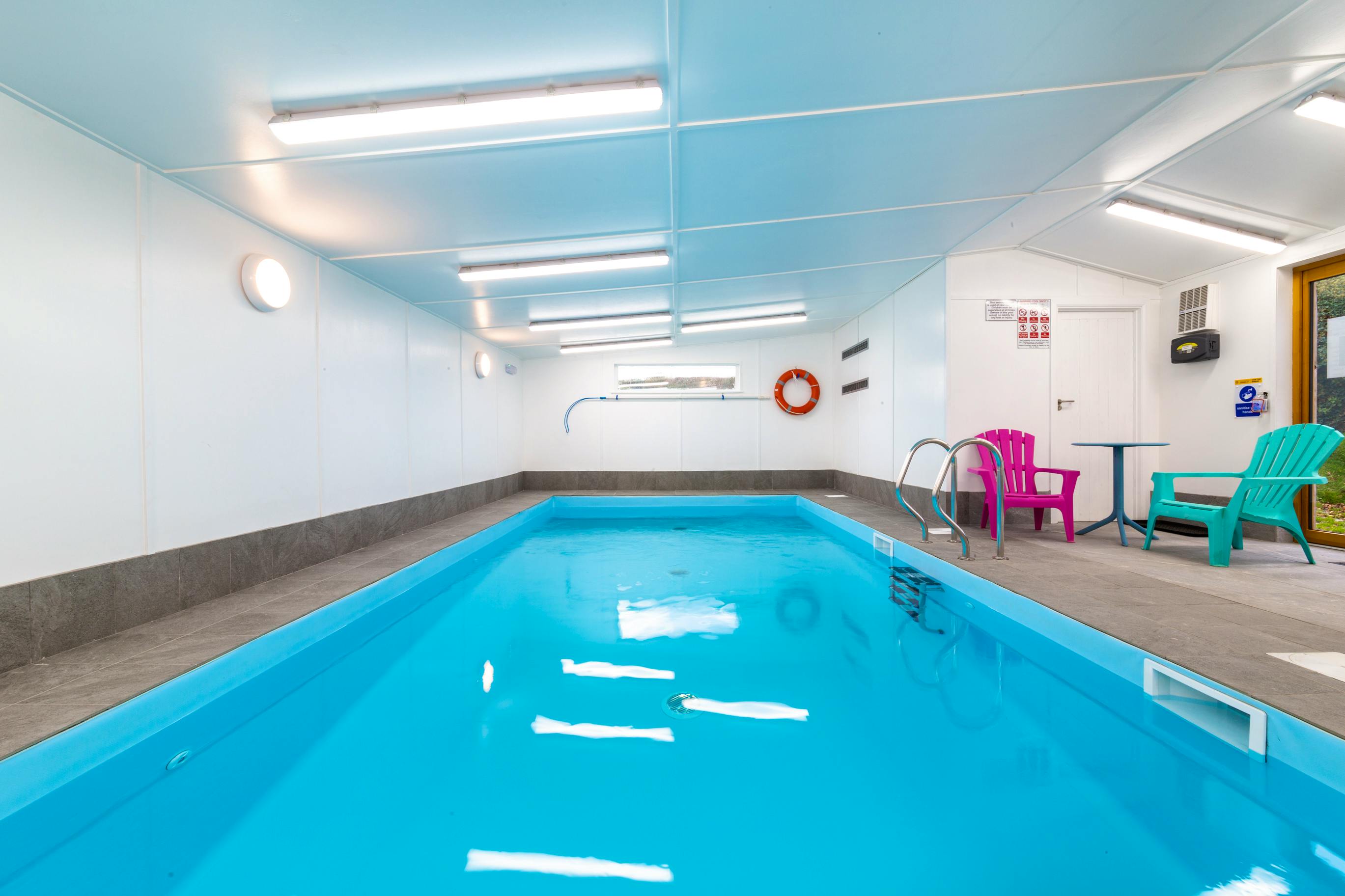 Two private swimming sessions a day