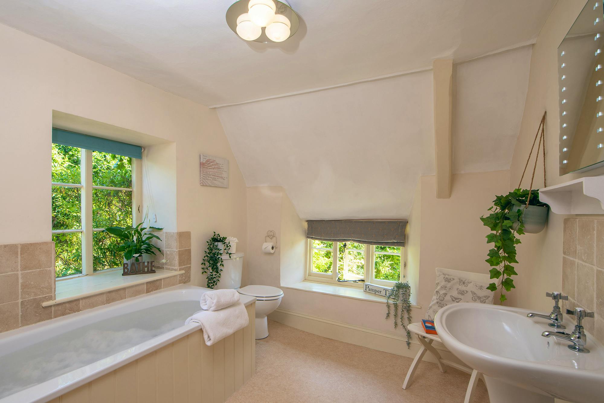 Huge family bathroom