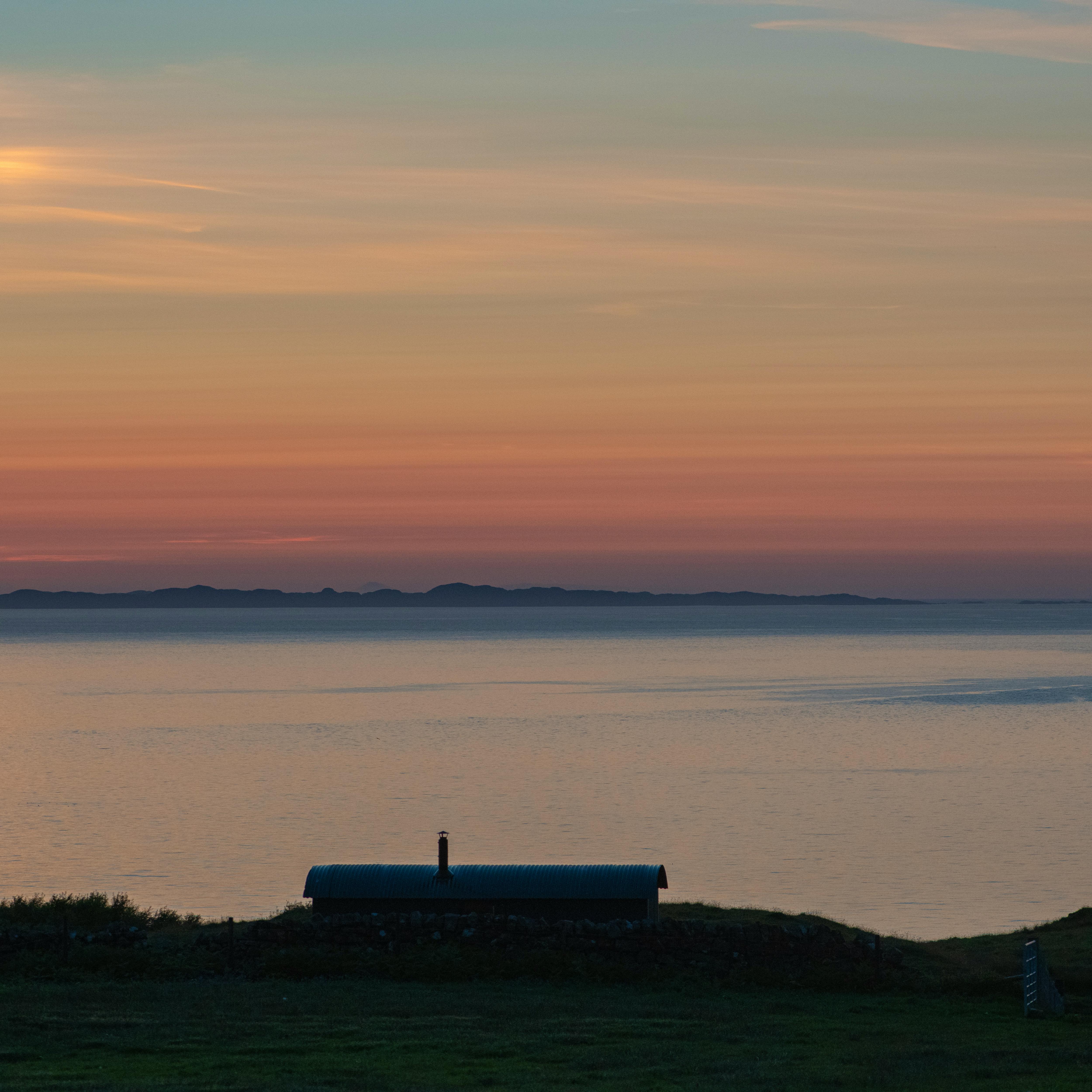 Sunset over the Shepherd\'s Hut