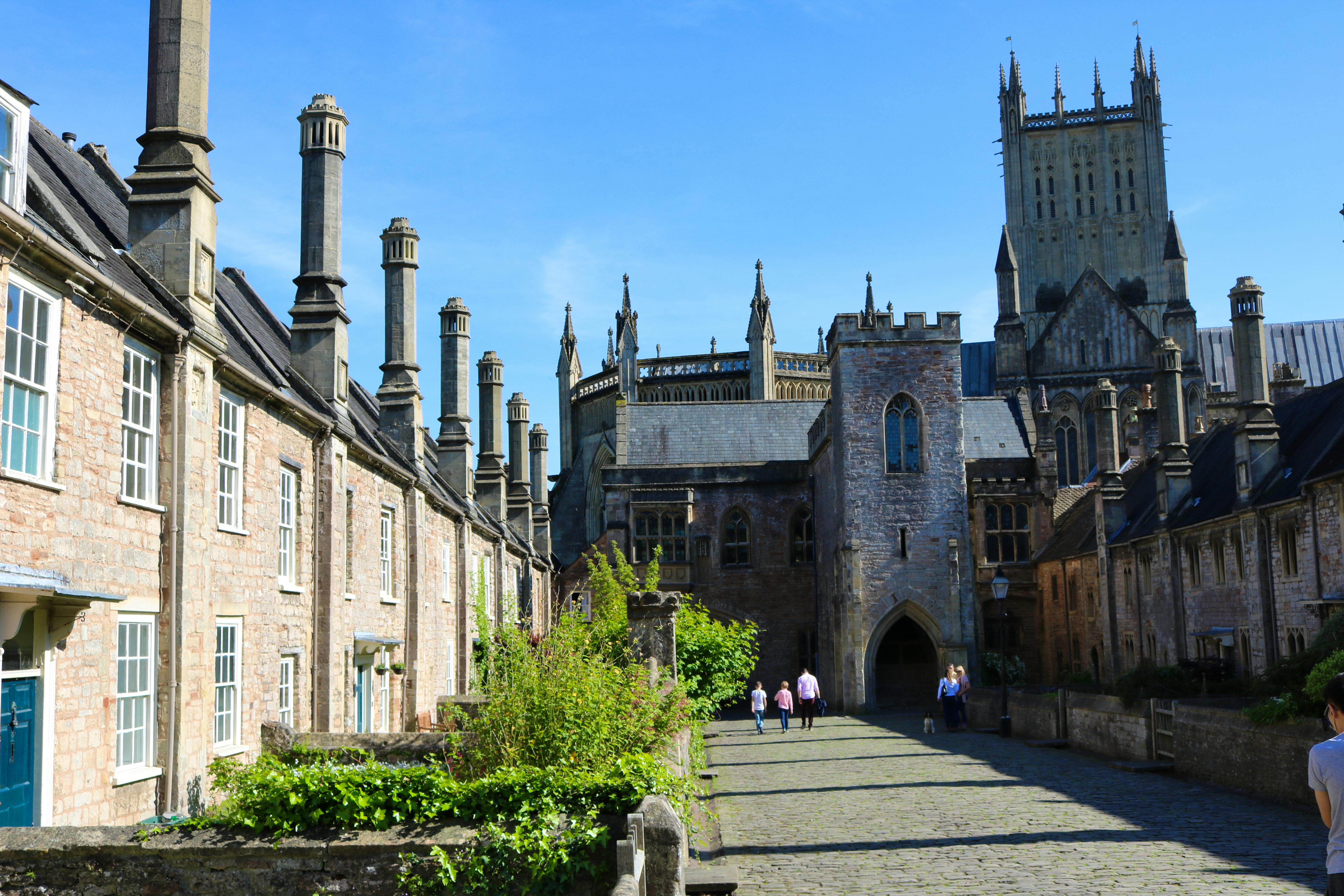 The beautiful city of Wells