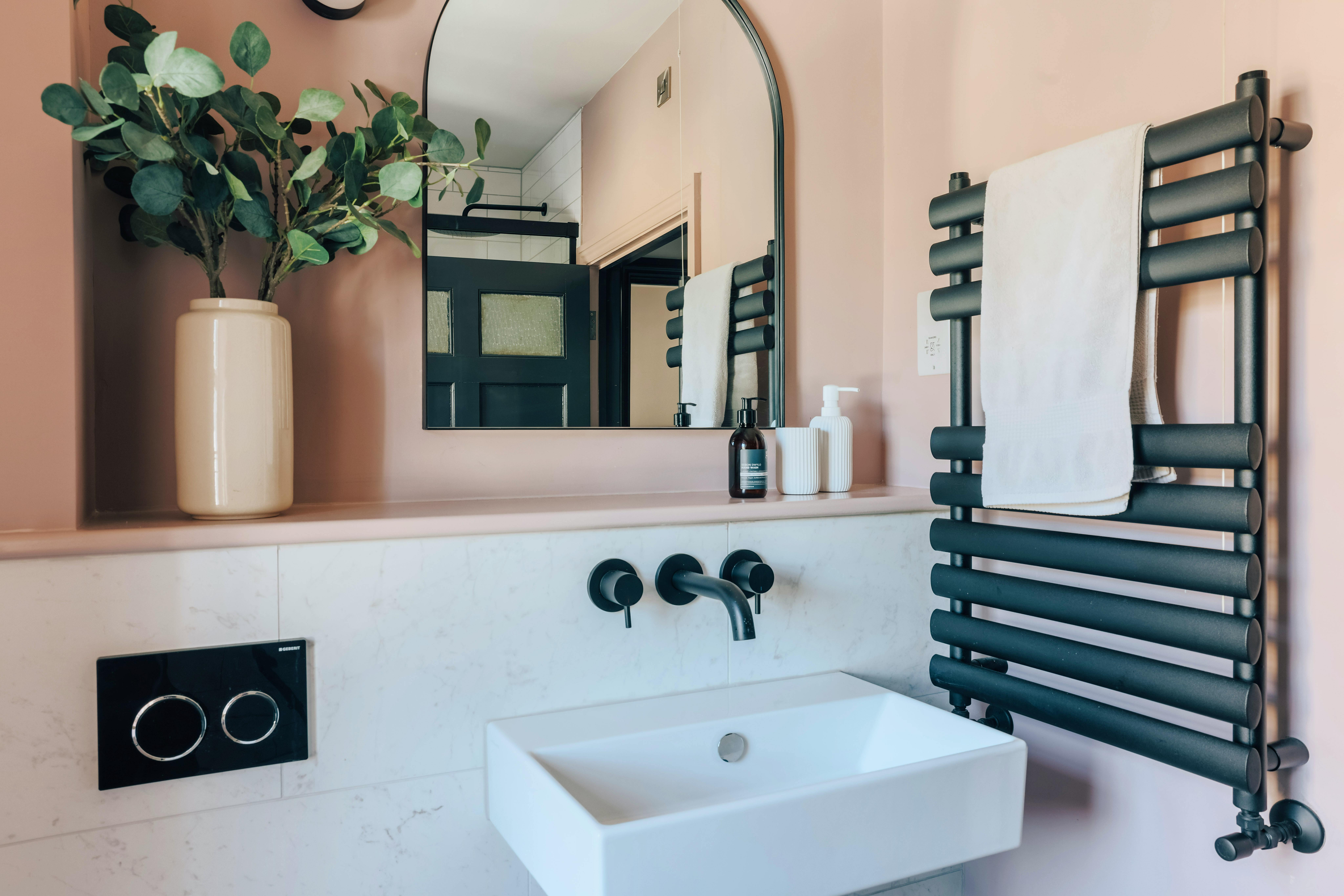 Communal shower room off landing 