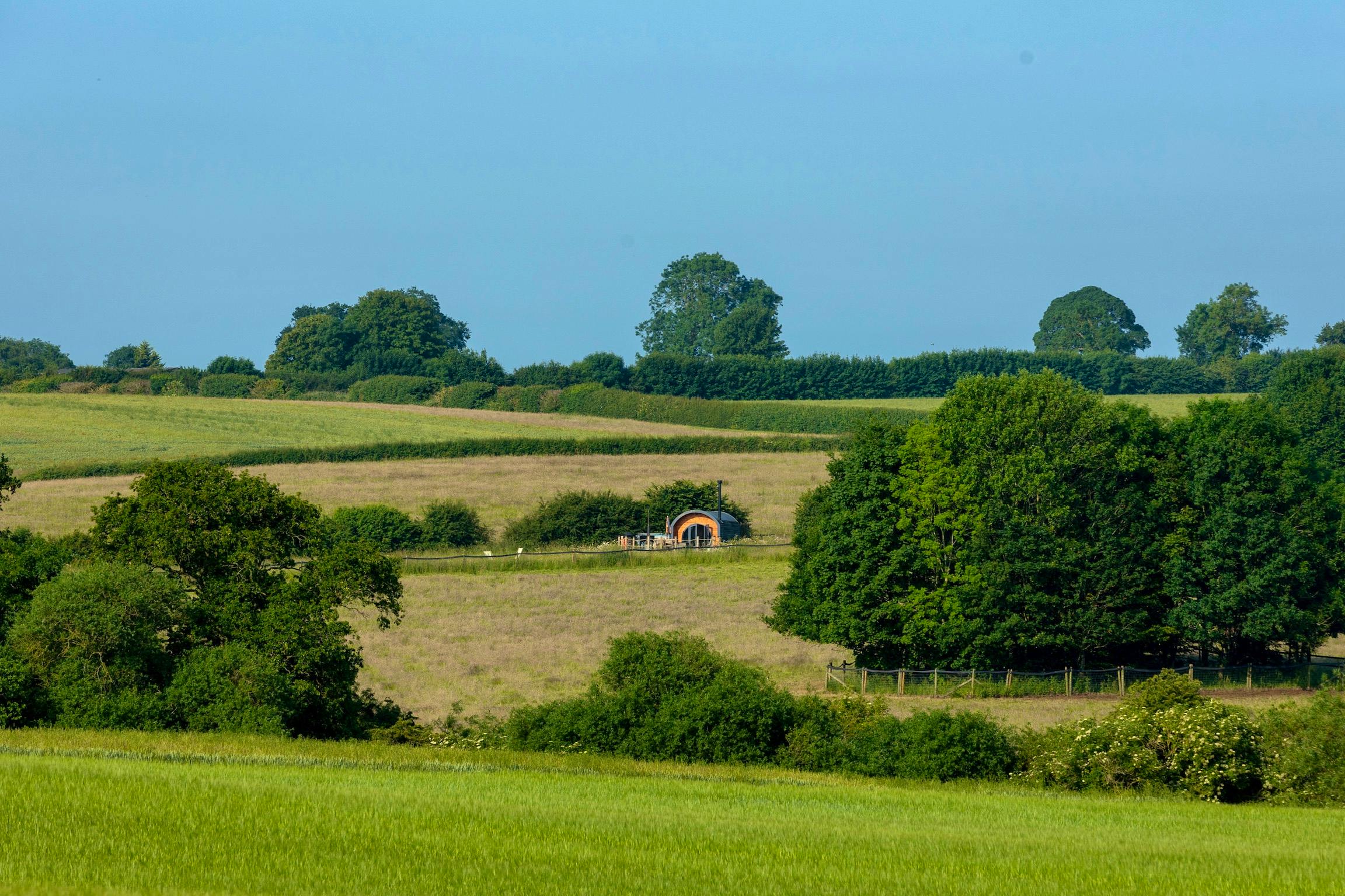 View to the Campion cabin