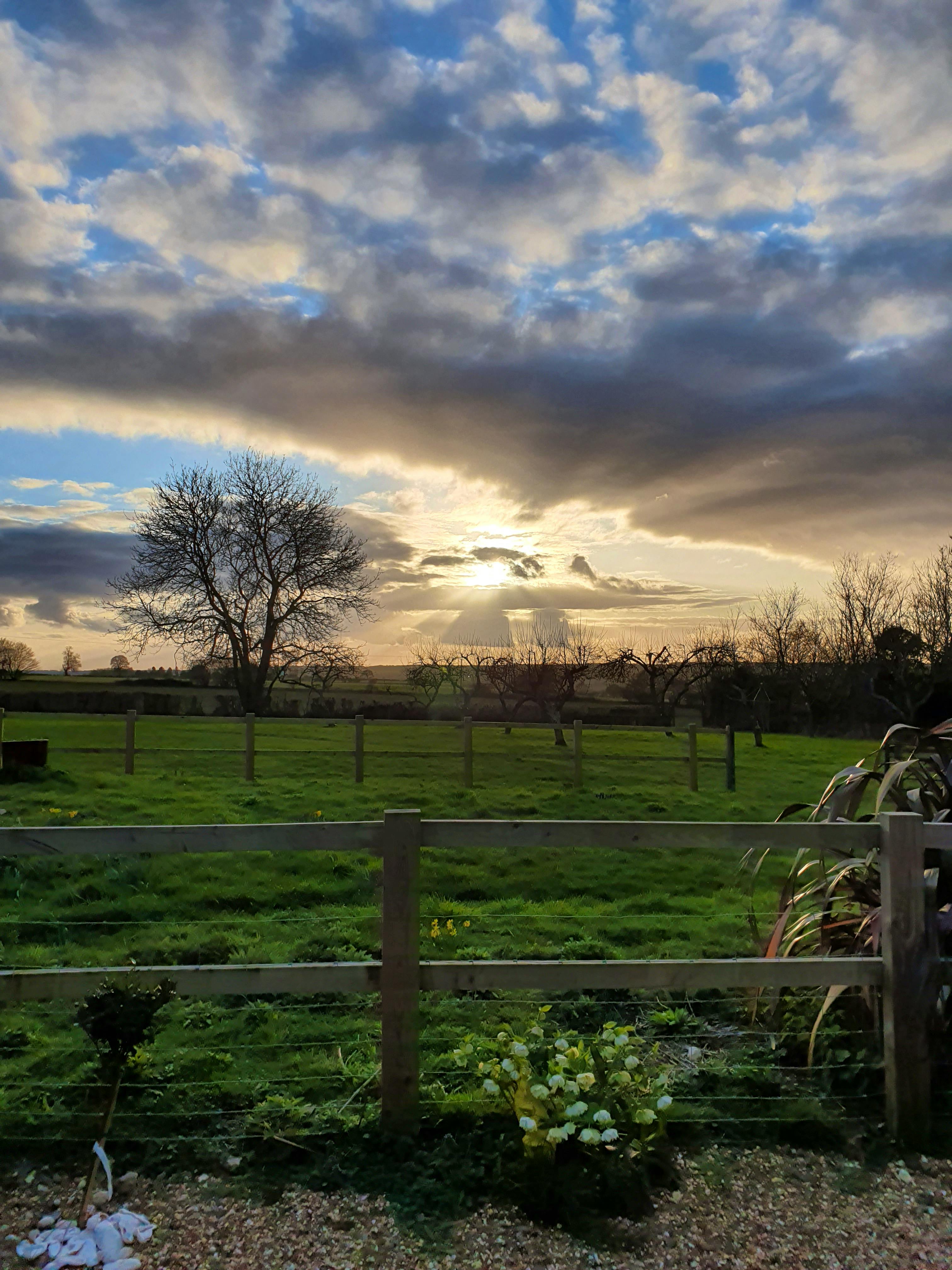 Countryside views from all retreats