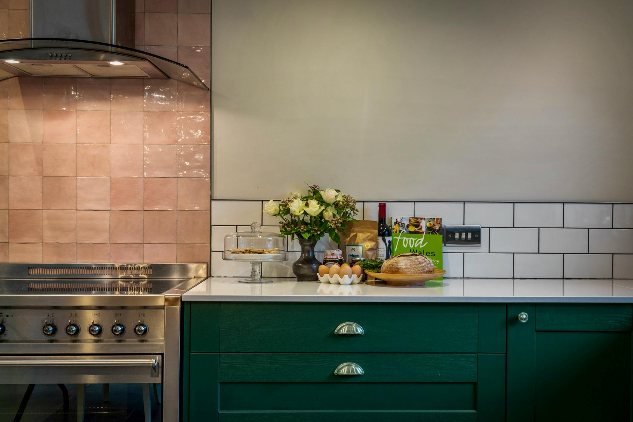  Large induction stainless range 