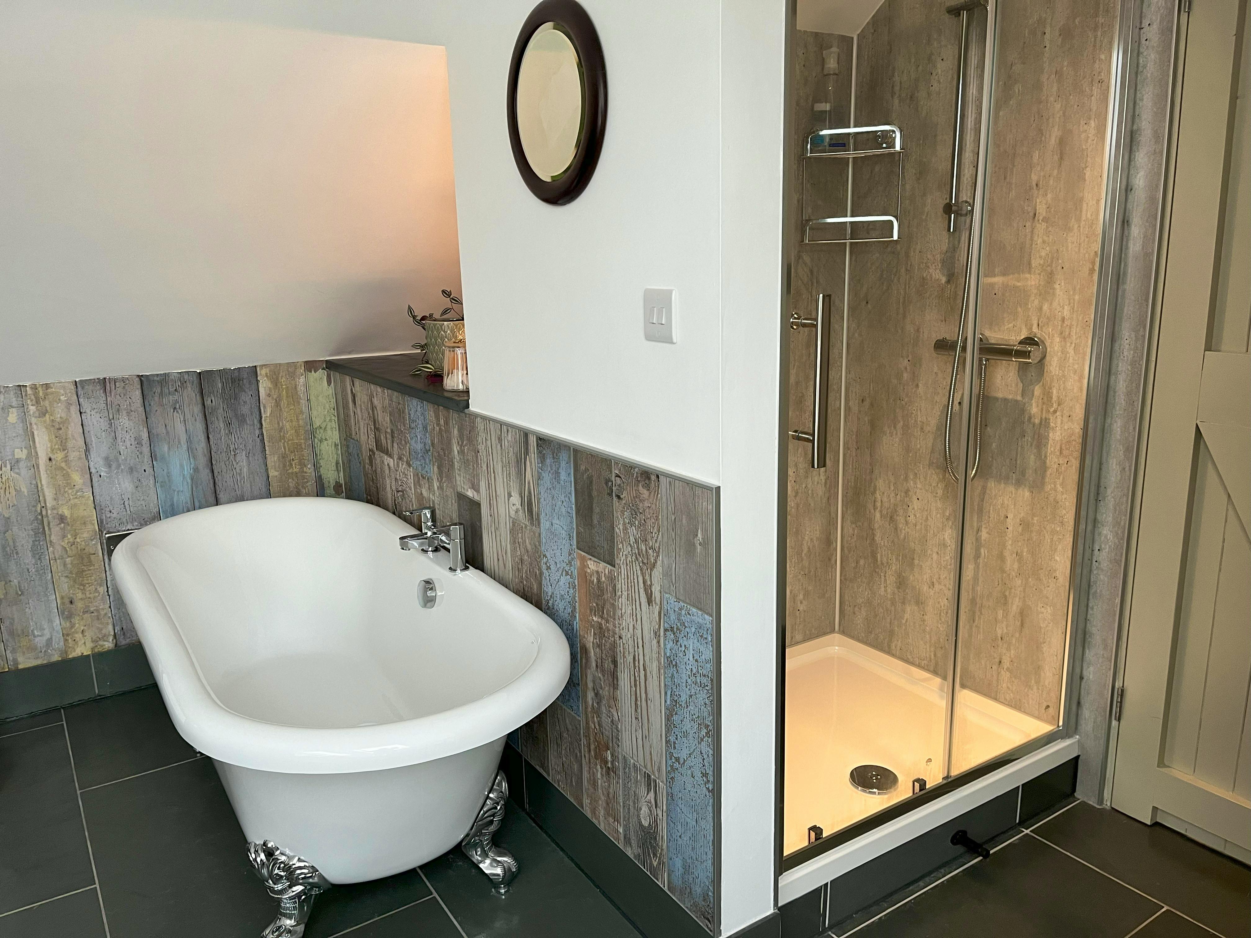 Bath or shower? You choose...