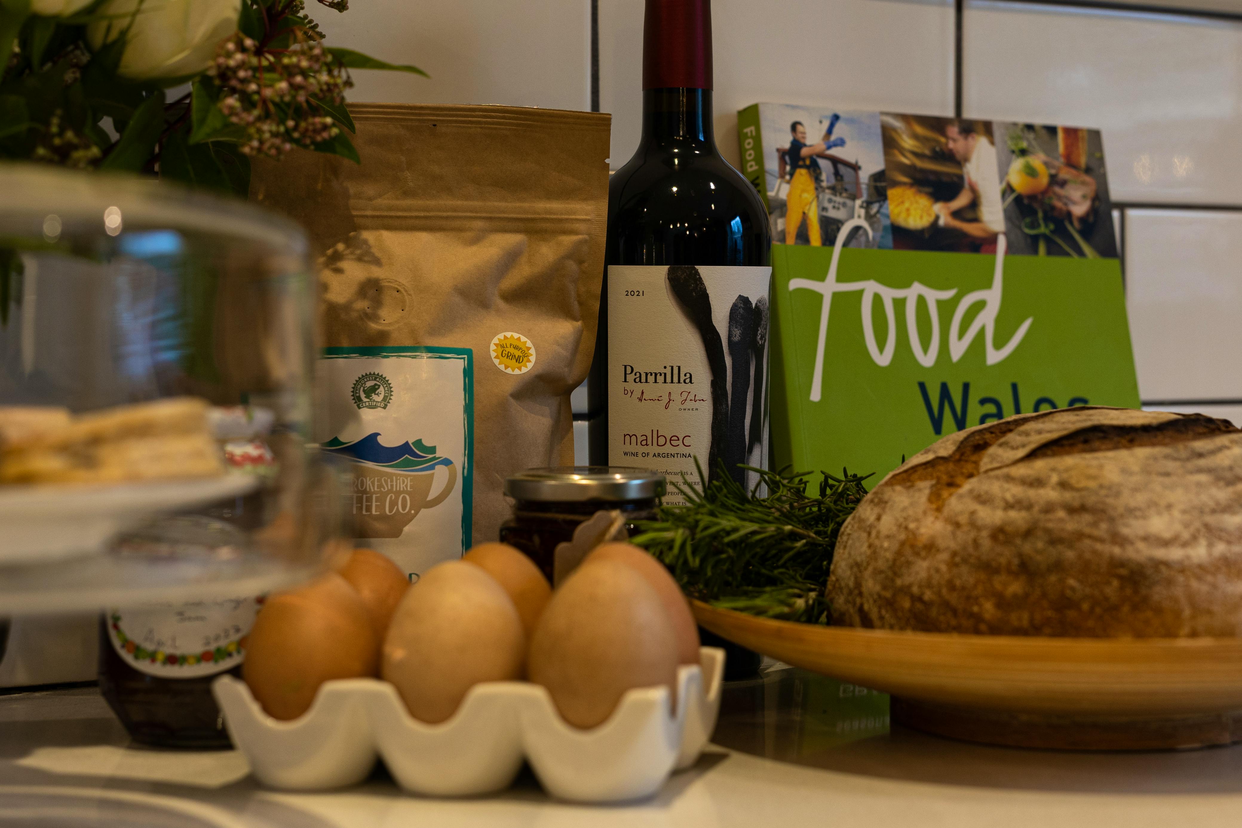 Homemade and local Welsh goodies 