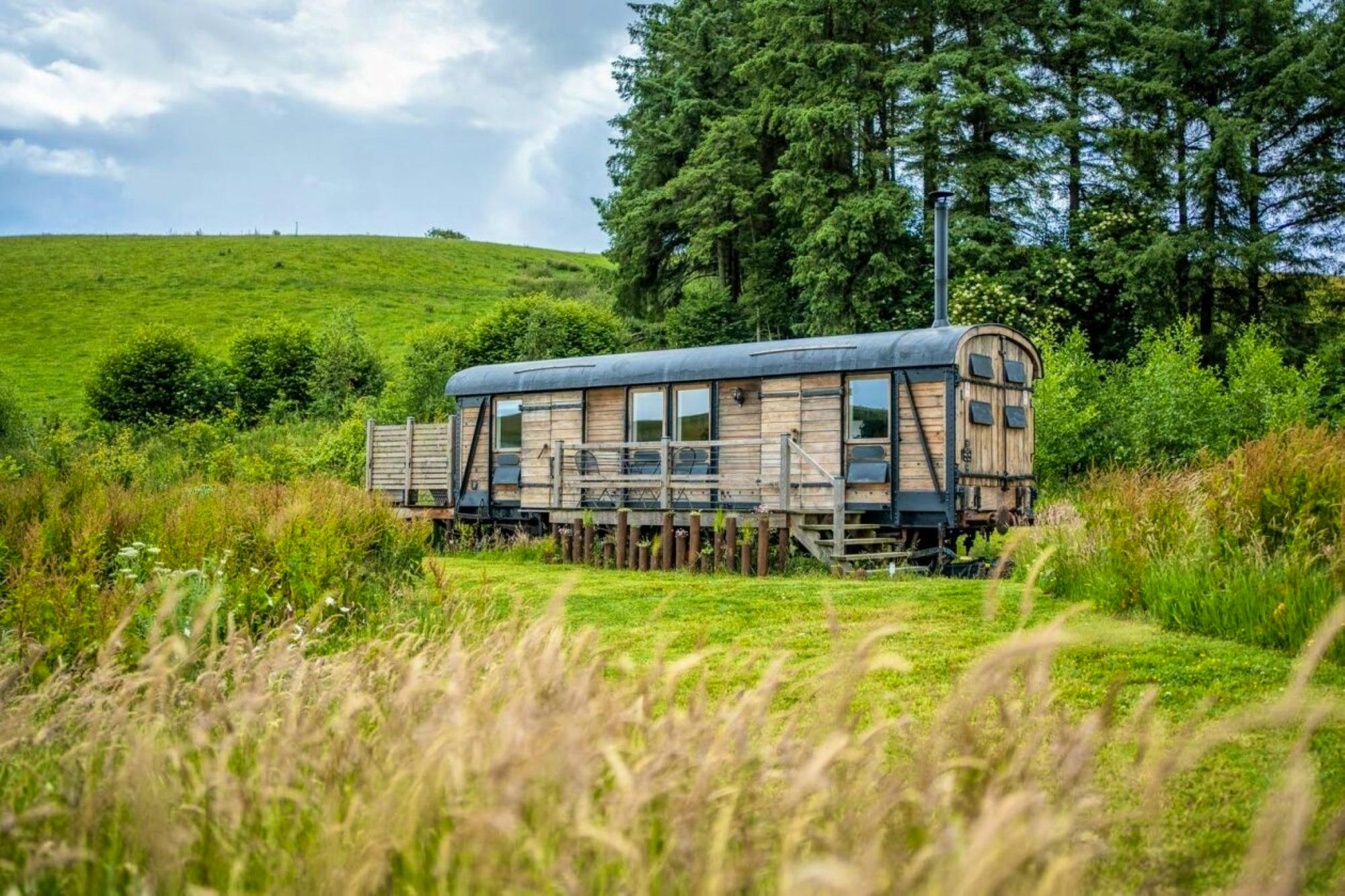 Different types of glamping stays
