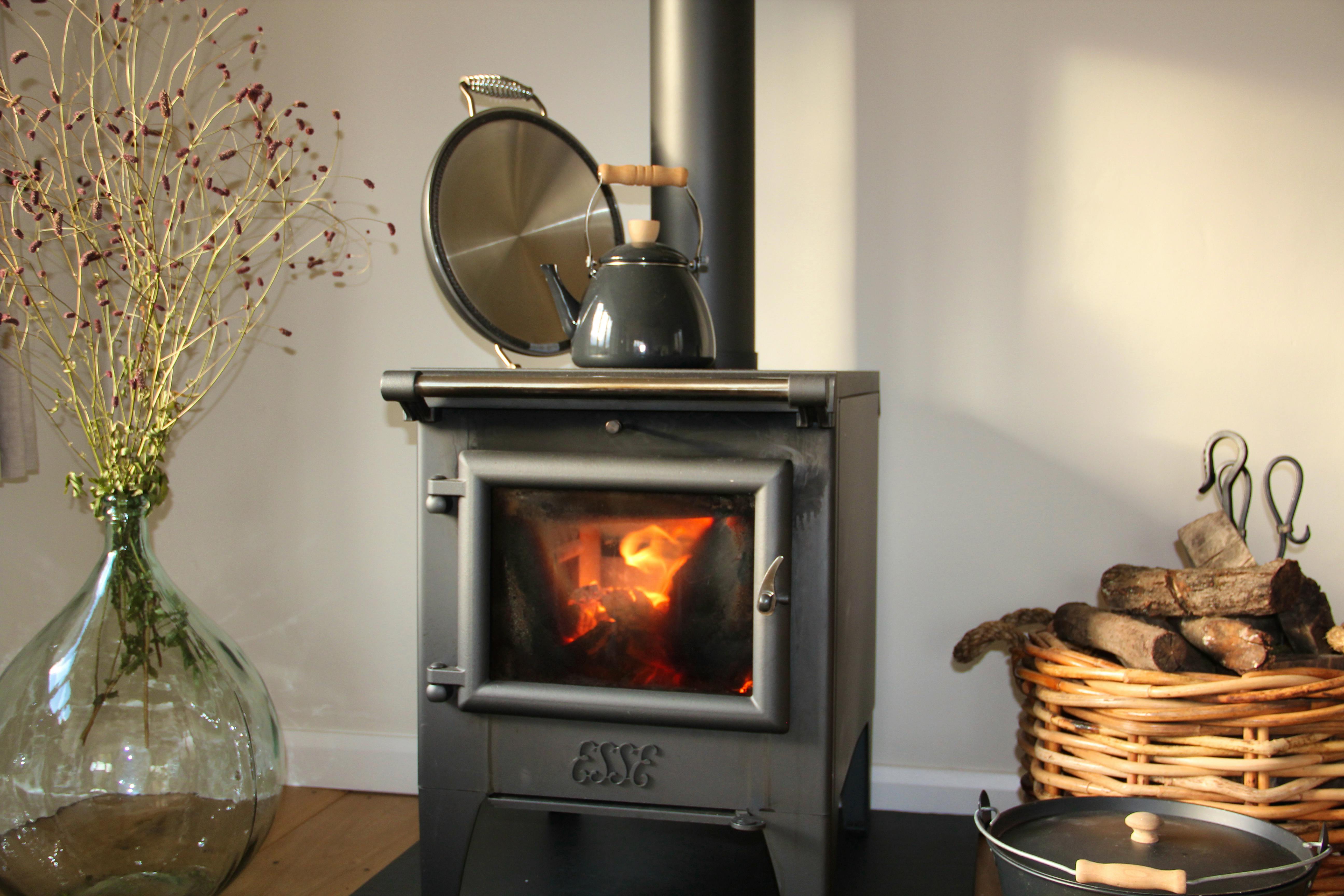 Winter nights by the stove