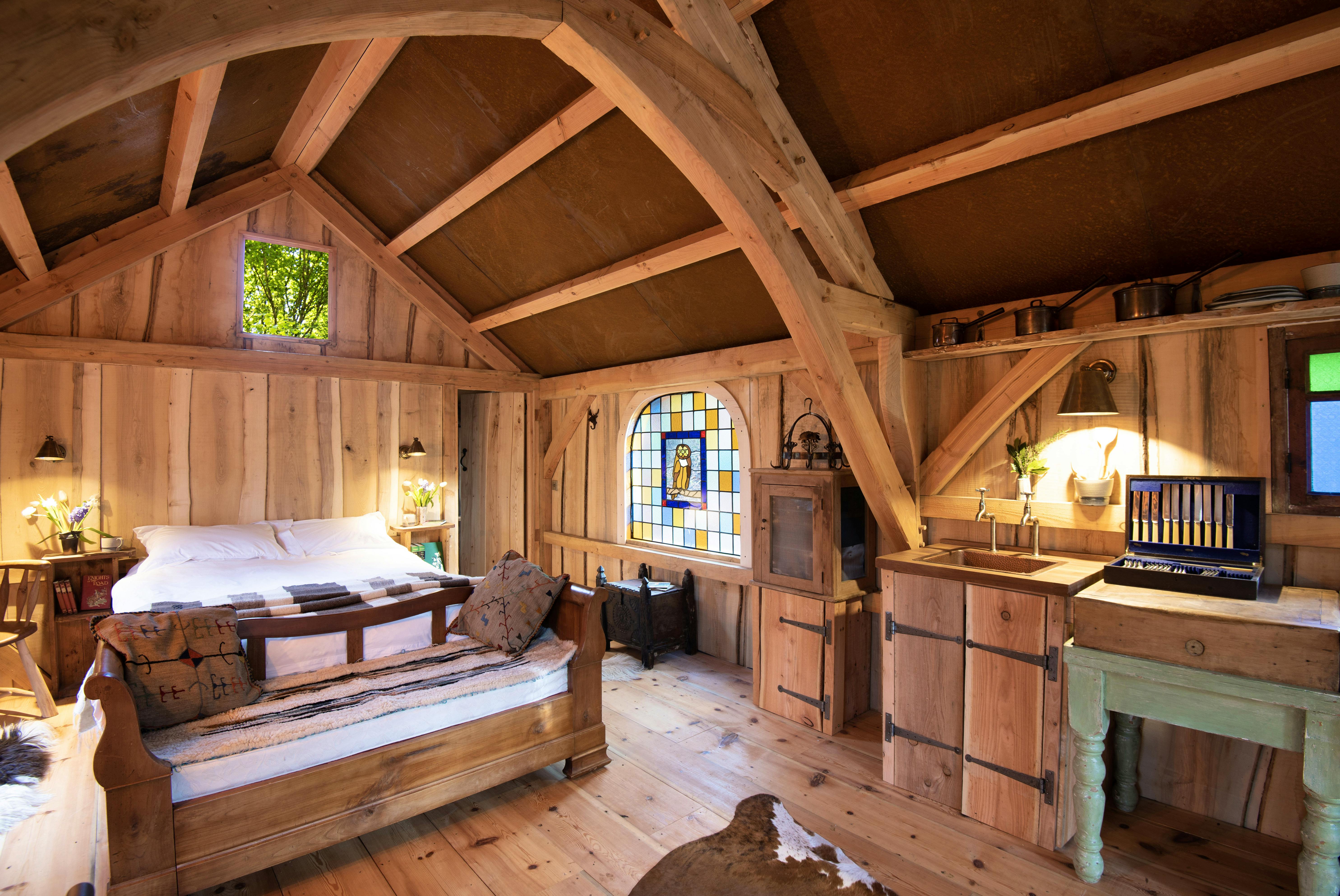 Cosy interior of Arcadia