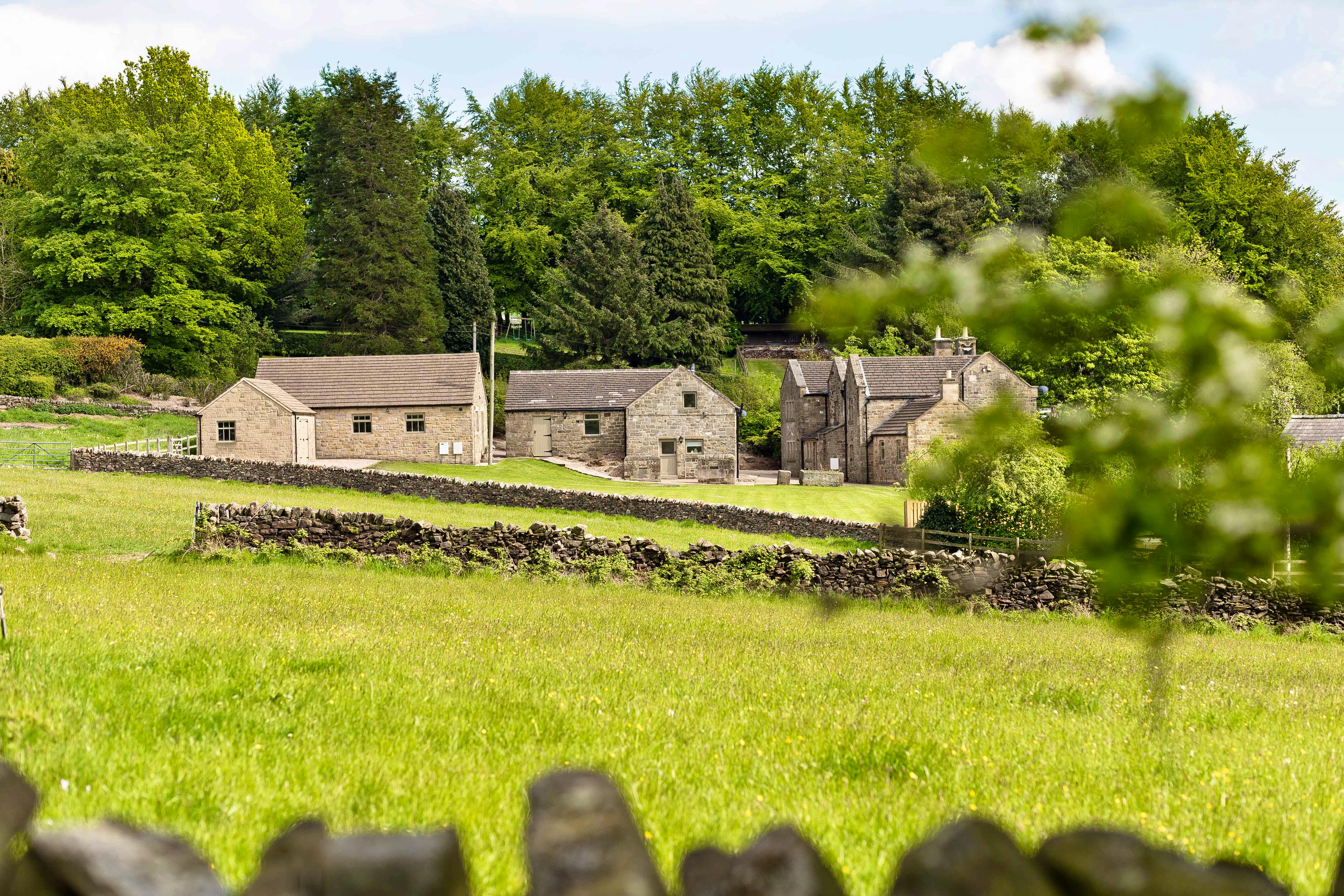 Idyllic rural position 